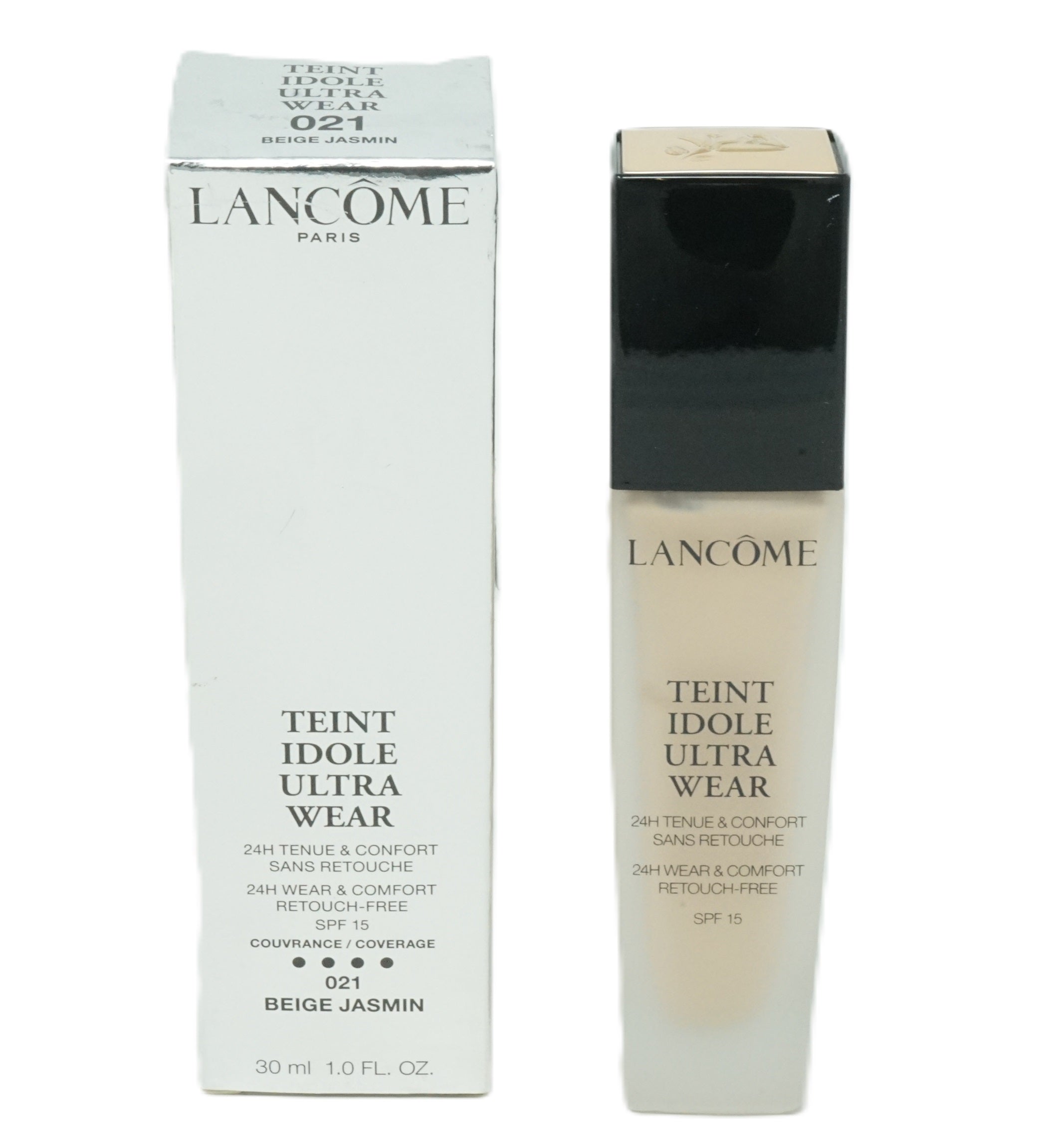Lancome Teint Idole Ultra Wear 24H Wear & Comfort 30ml Coverage SPF15 Makeup  021 Beige Jasmin