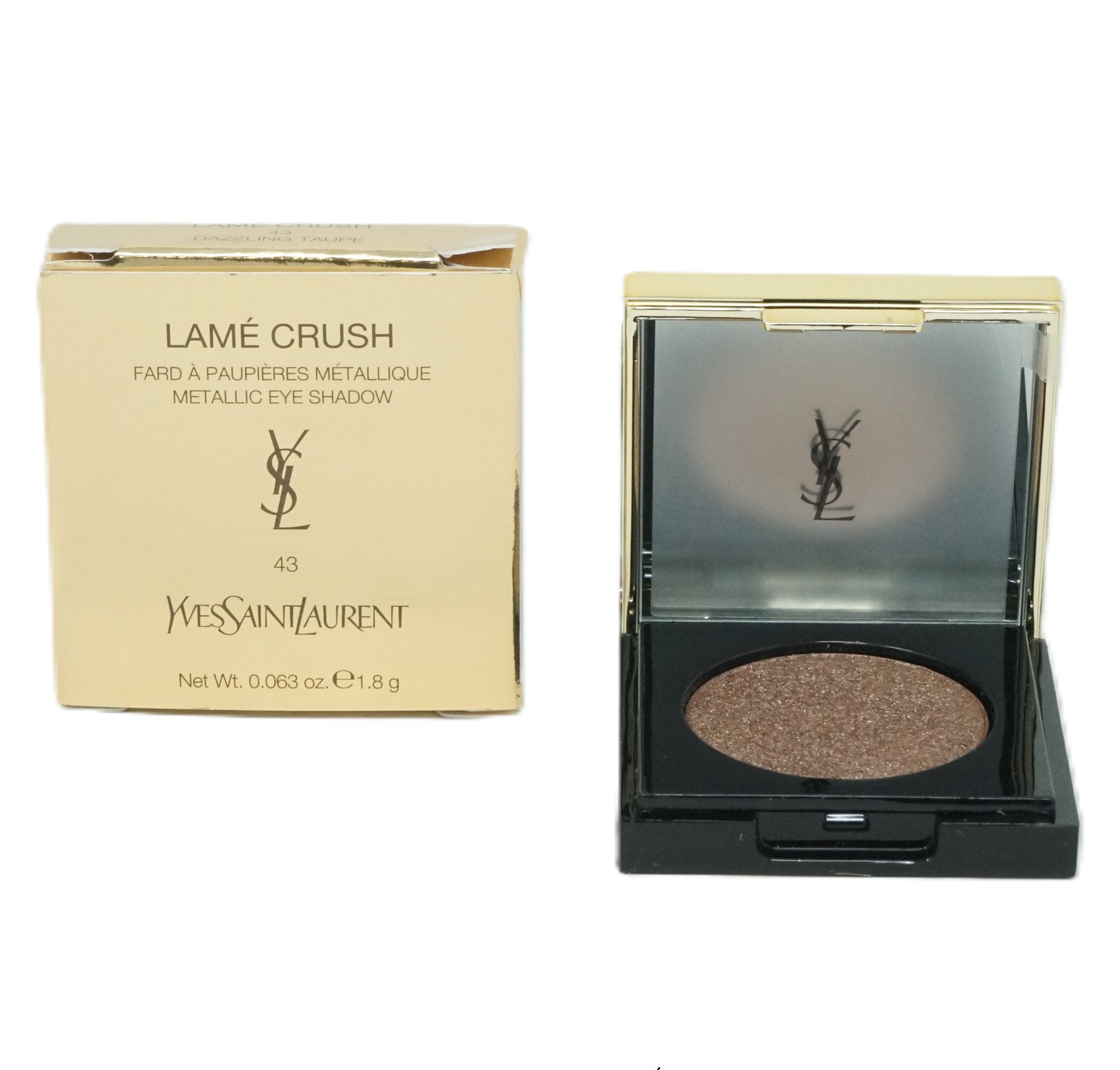 Yves Saint Laurent Lamé Crush Lidschatten 1,8g  Dazzling Taupe 43