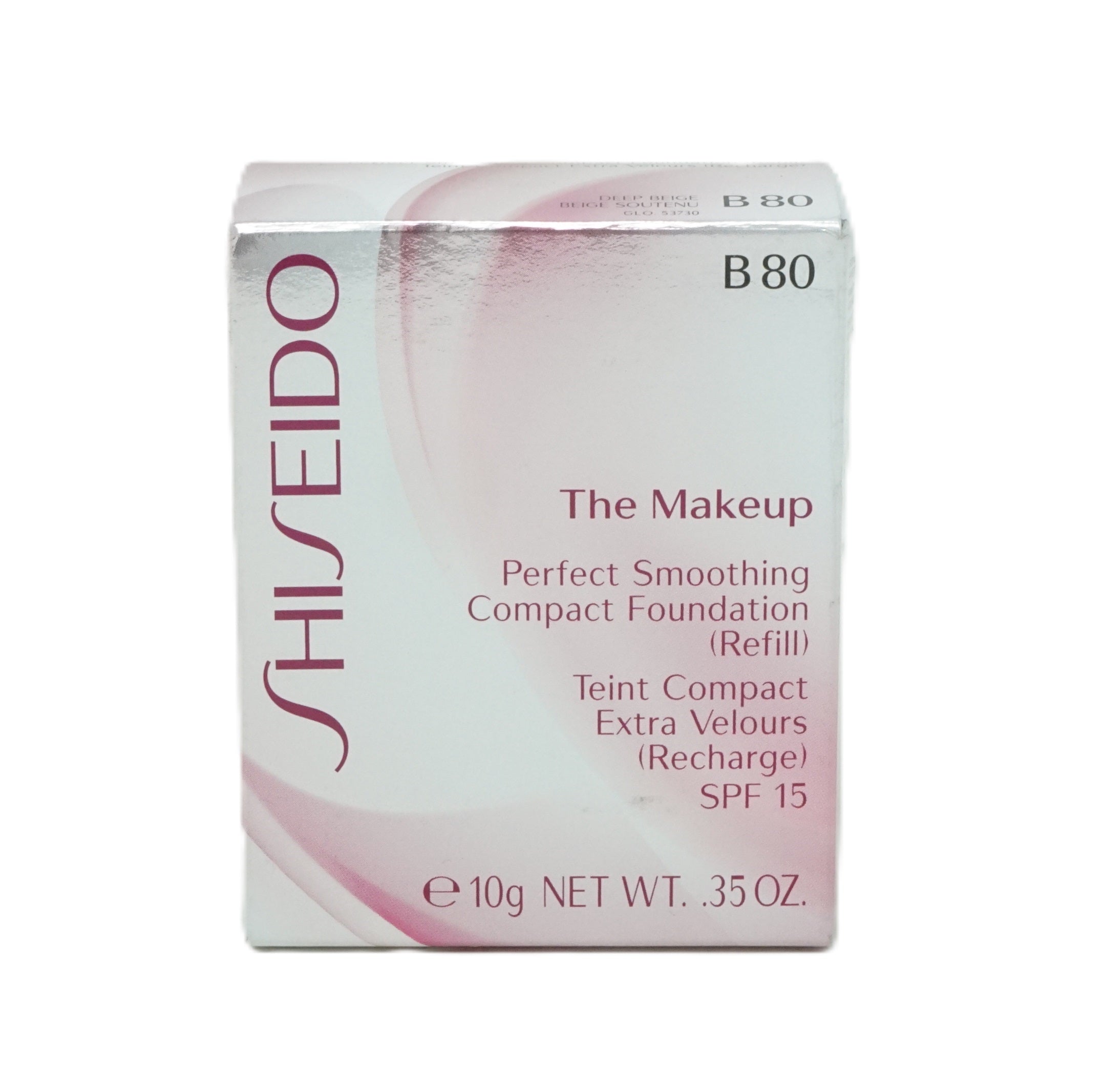 Shiseido The Makeup Perfect Smoothing Compact Foundation 10g Deep Beige B80
