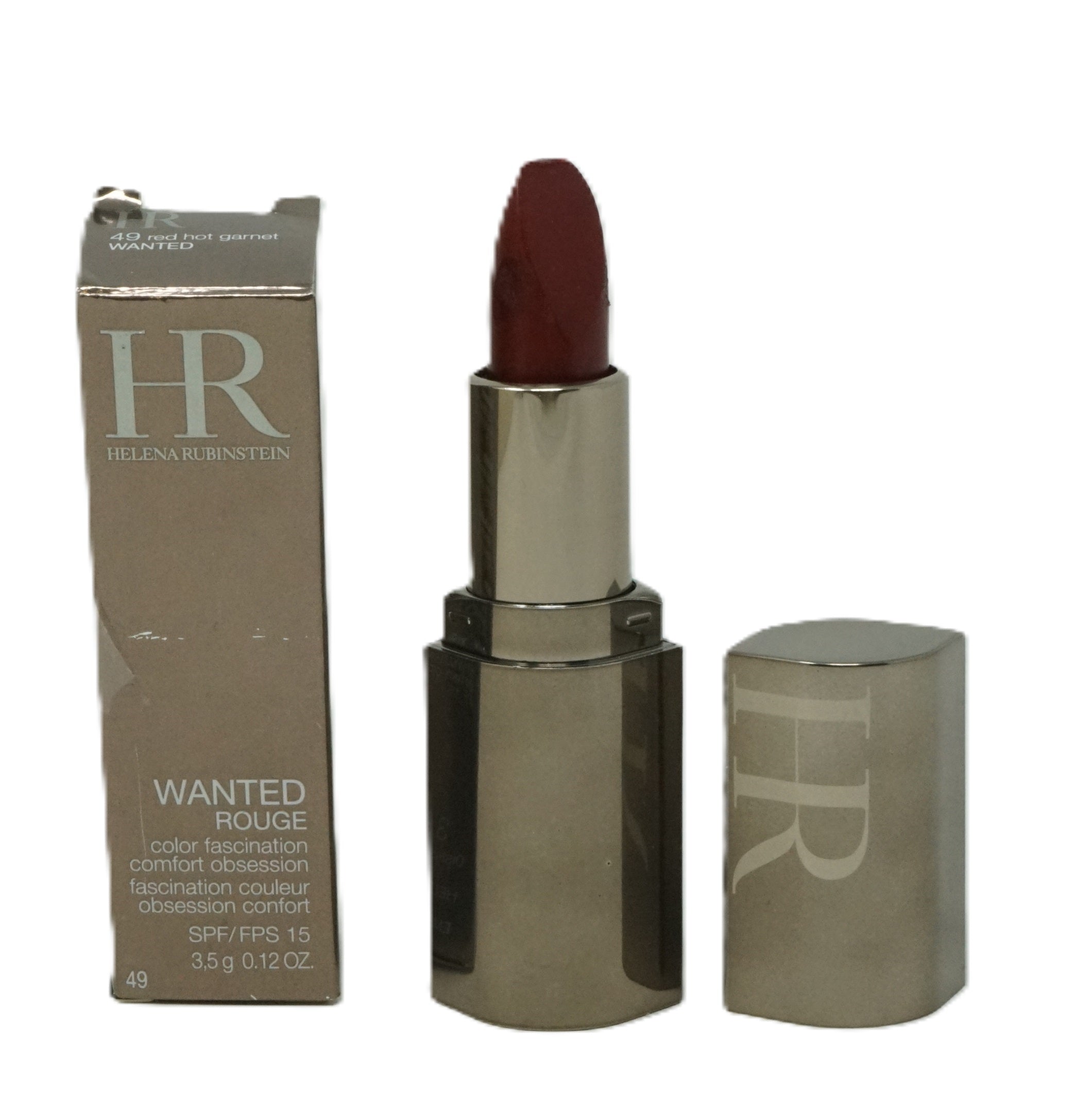 Helena Rubinstein Wanted Rouge Color Fascination Lippenstift 3,5 g red hot garnet 49