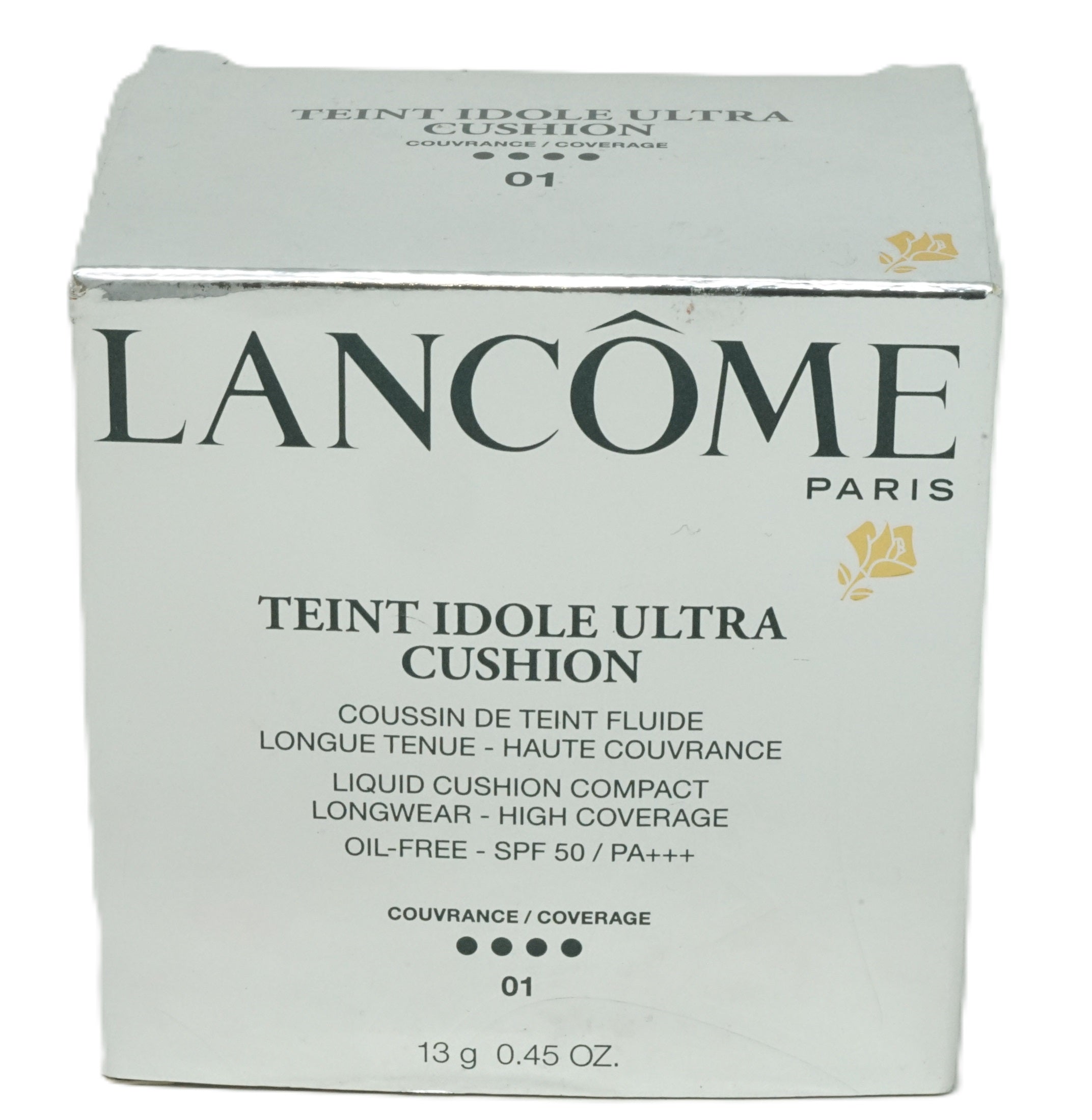 Lancome Teint Idole Ultra Cushion Liquid Cushion Compact SPF50 Coverage Foundation 13g 01