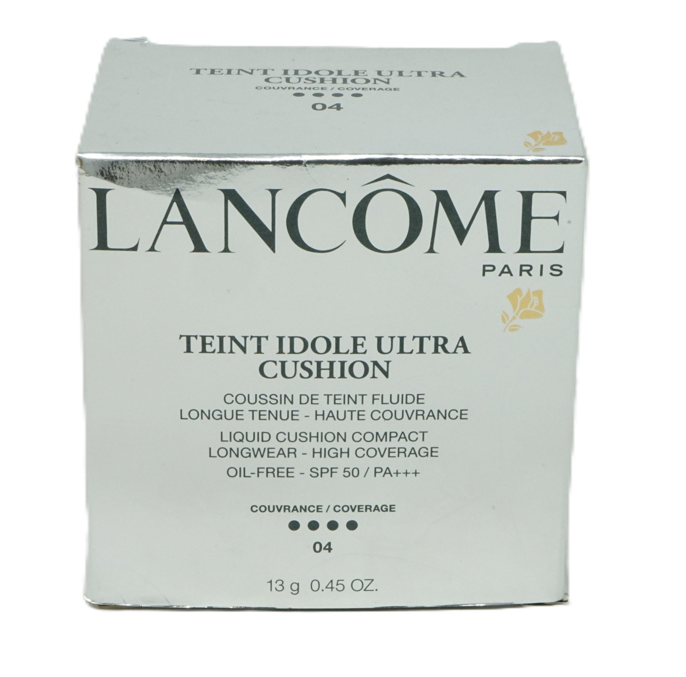 Lancome Teint Idole Ultra Cushion Liquid SPF50 Coverage 04 Foundation 13g