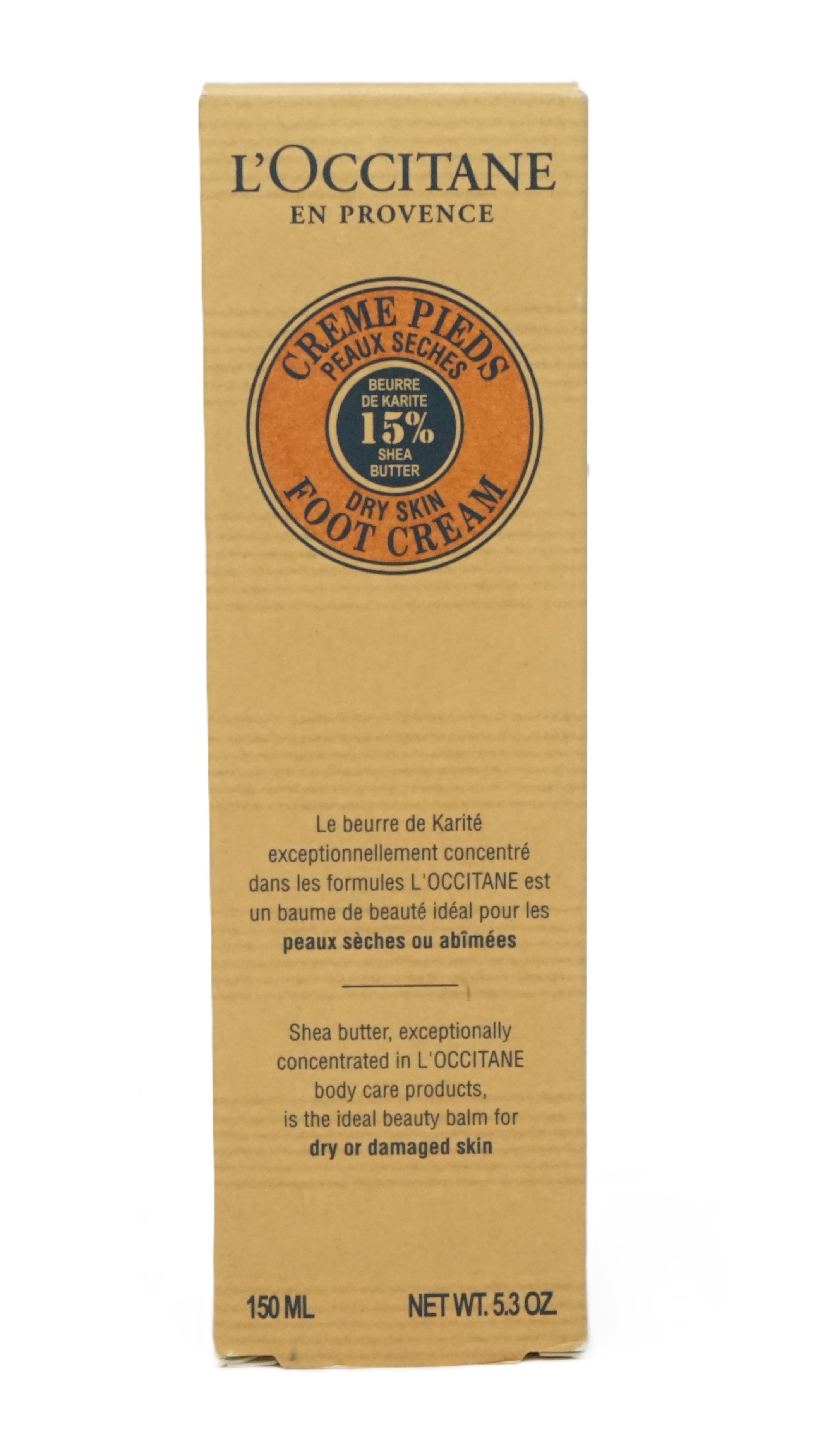 L'Occitane Fußcreme 15% Shea Butter 150 ml