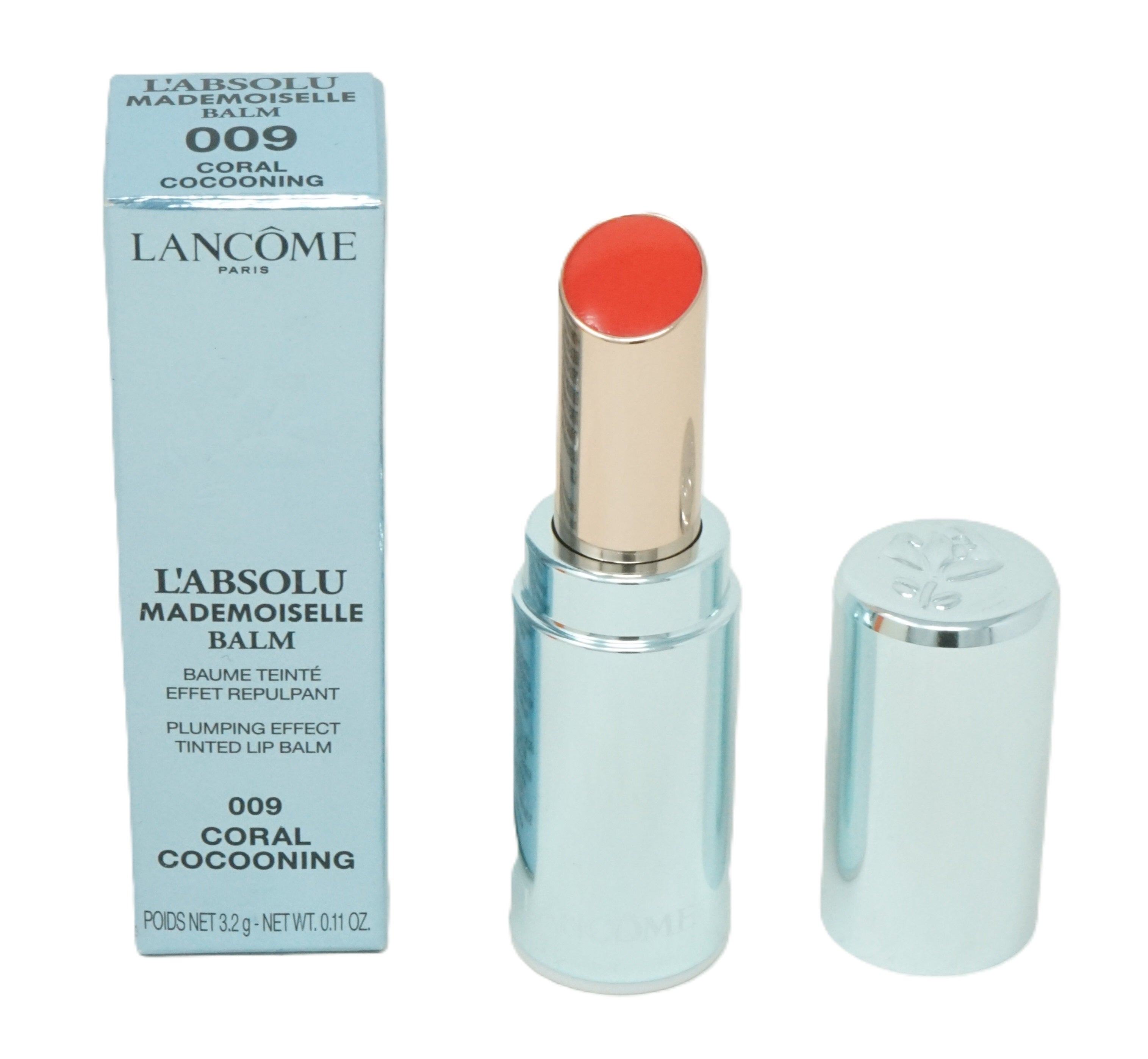 Lancome L'Absolu mademoiselle lip balm 009 coral cocooning 3,2 g