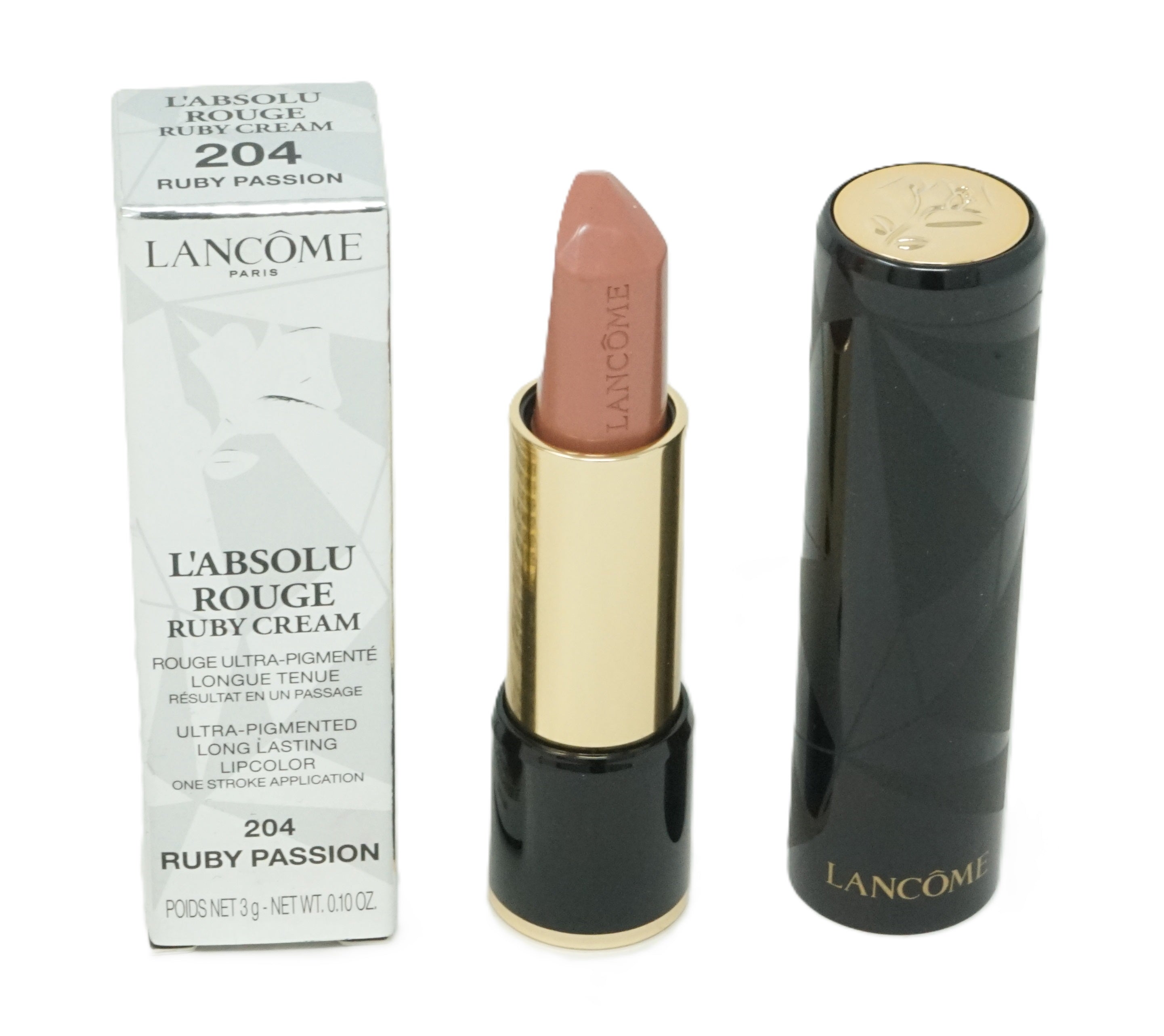 Lancome L'Absolu rouge ruby cream lipcolor Lippenstift 204 ruby passio