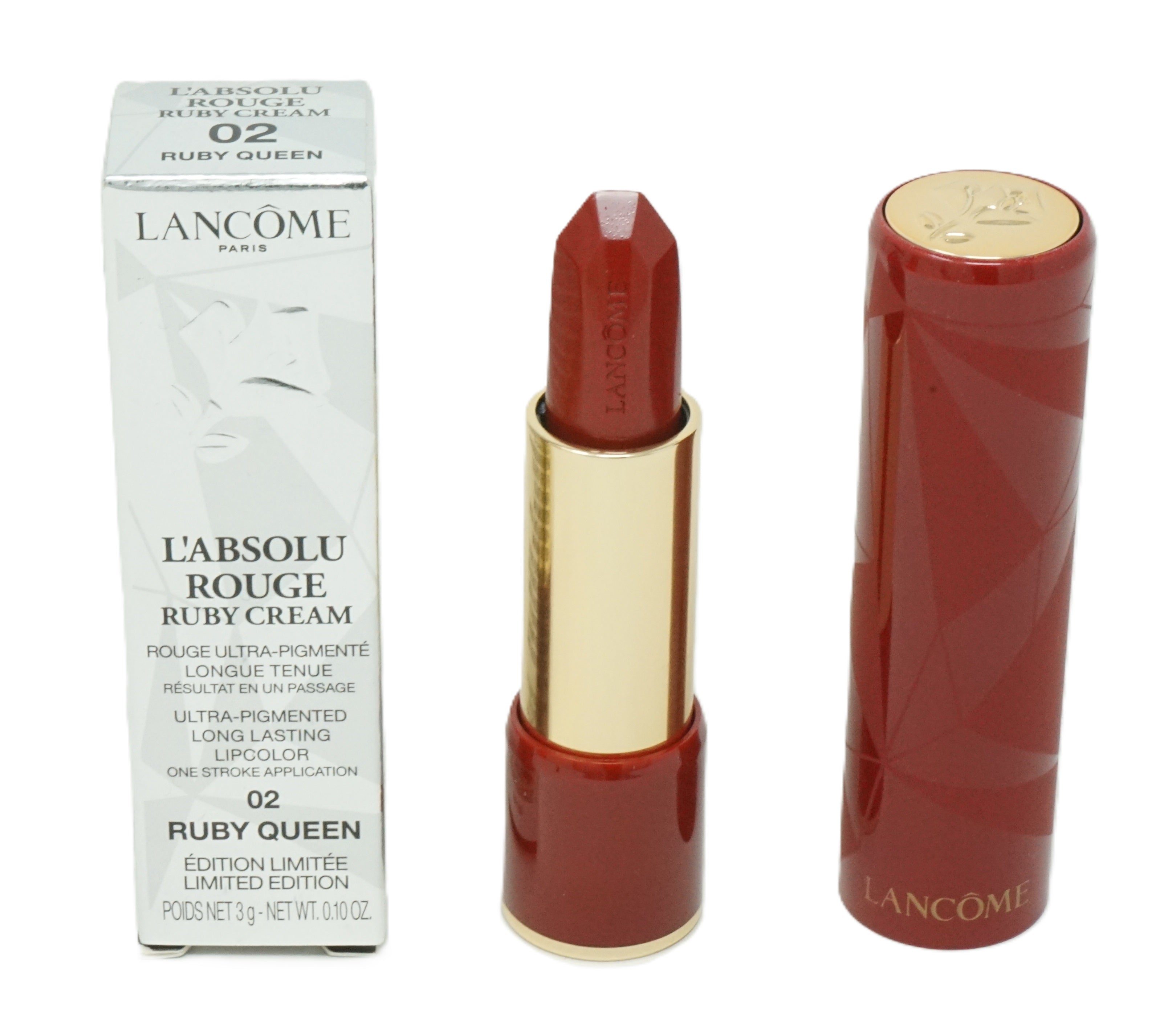 Lancome L'Absolu rouge ruby cream lipcolor 02 ruby queen 3 g