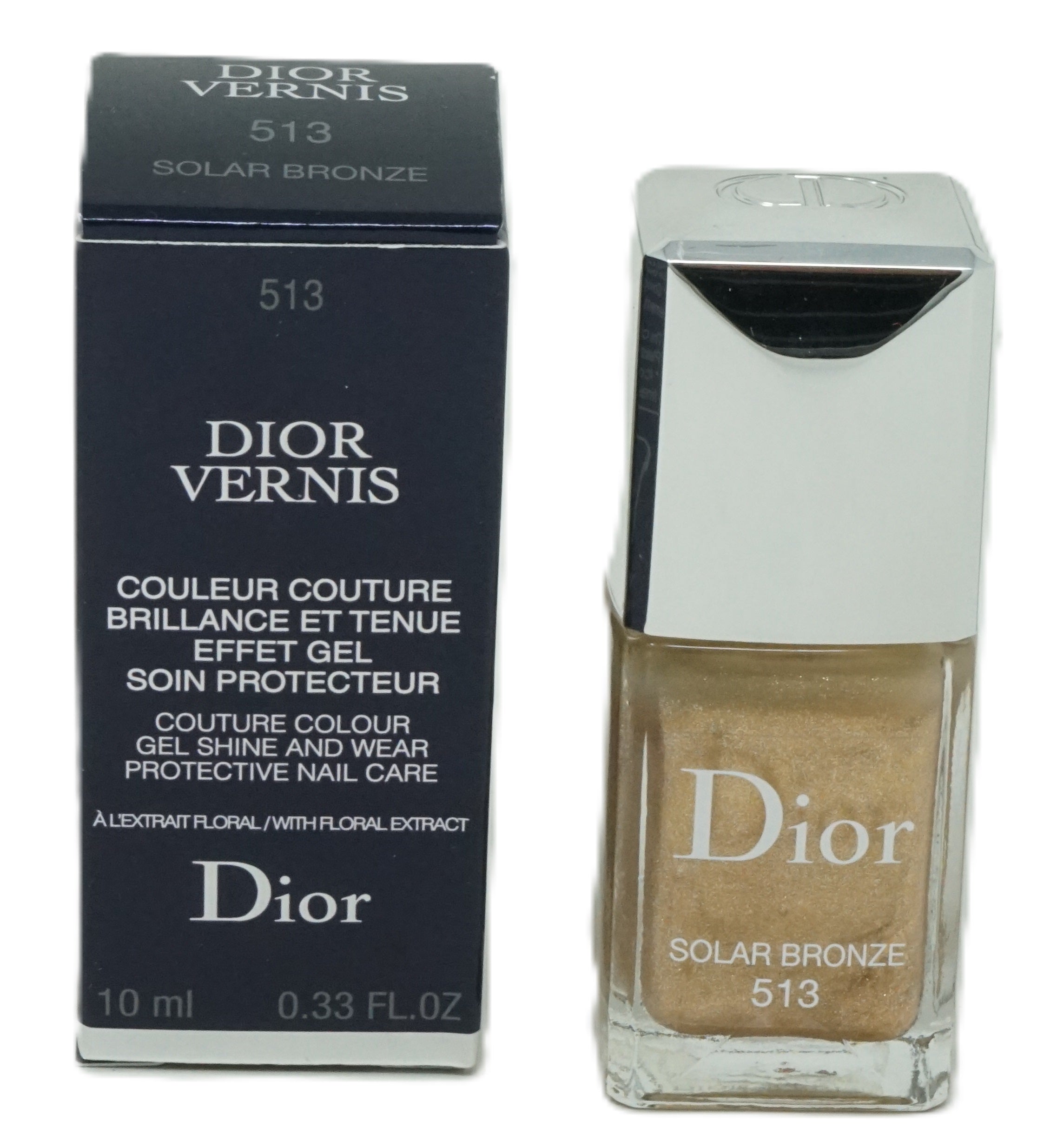 Dior Vernis Couture Colour Gel Shine and Wear Nagellack 10ml Solar Bronze 513