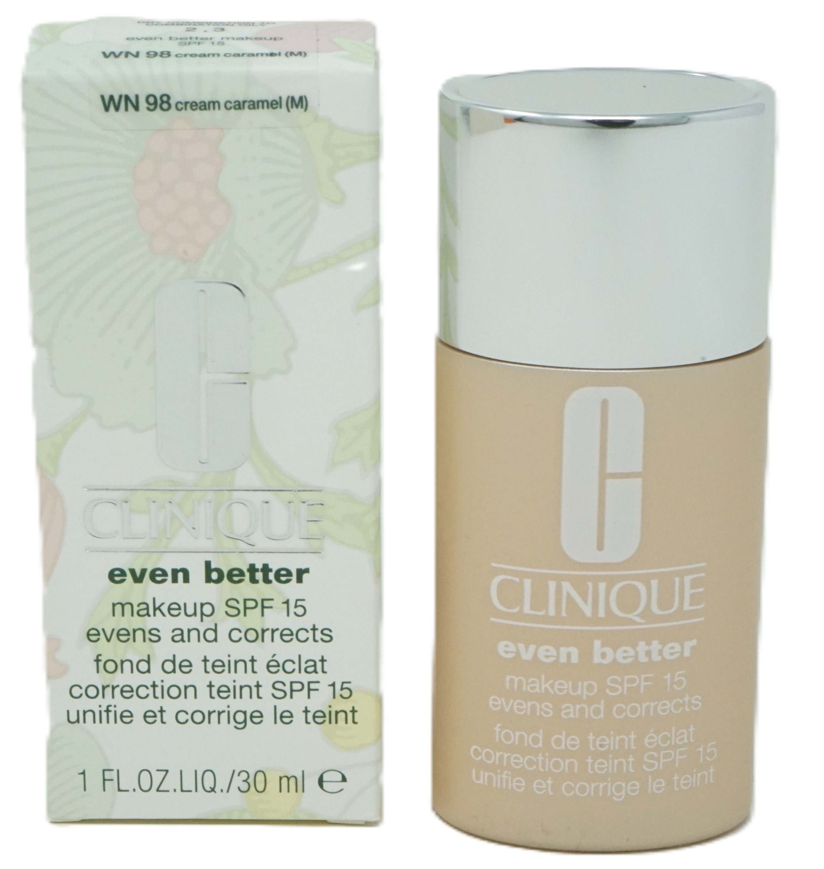 CLinique Even better SPF15 Foundation 30ml WN98 Cream Caramel (M)