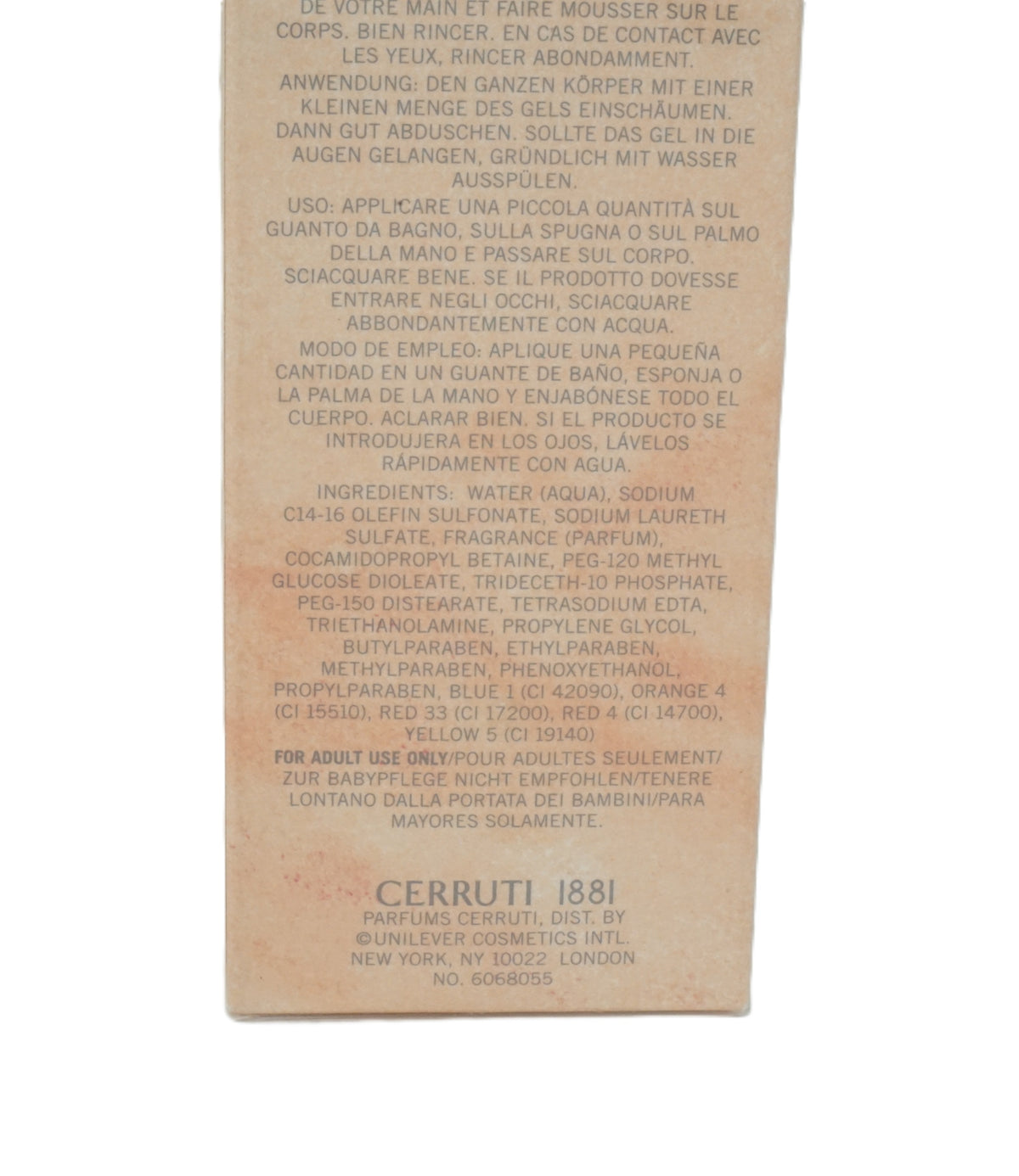 Cerruti 1881 pour Femme Duschgel 200 ml