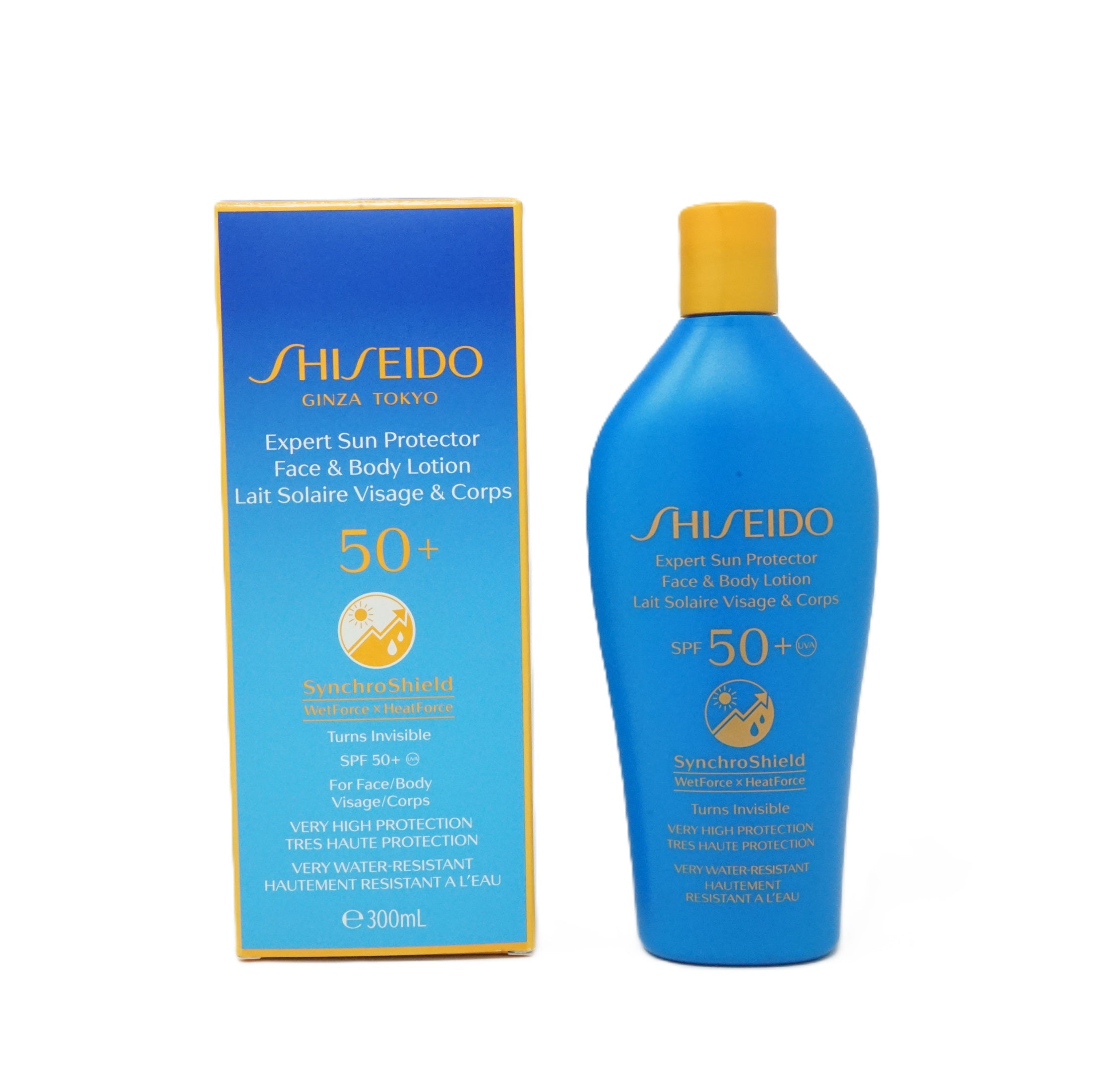 Shiseido Ginza Tokyo Face & Body Lotion Synchro Shield SPF50+ 300 ml