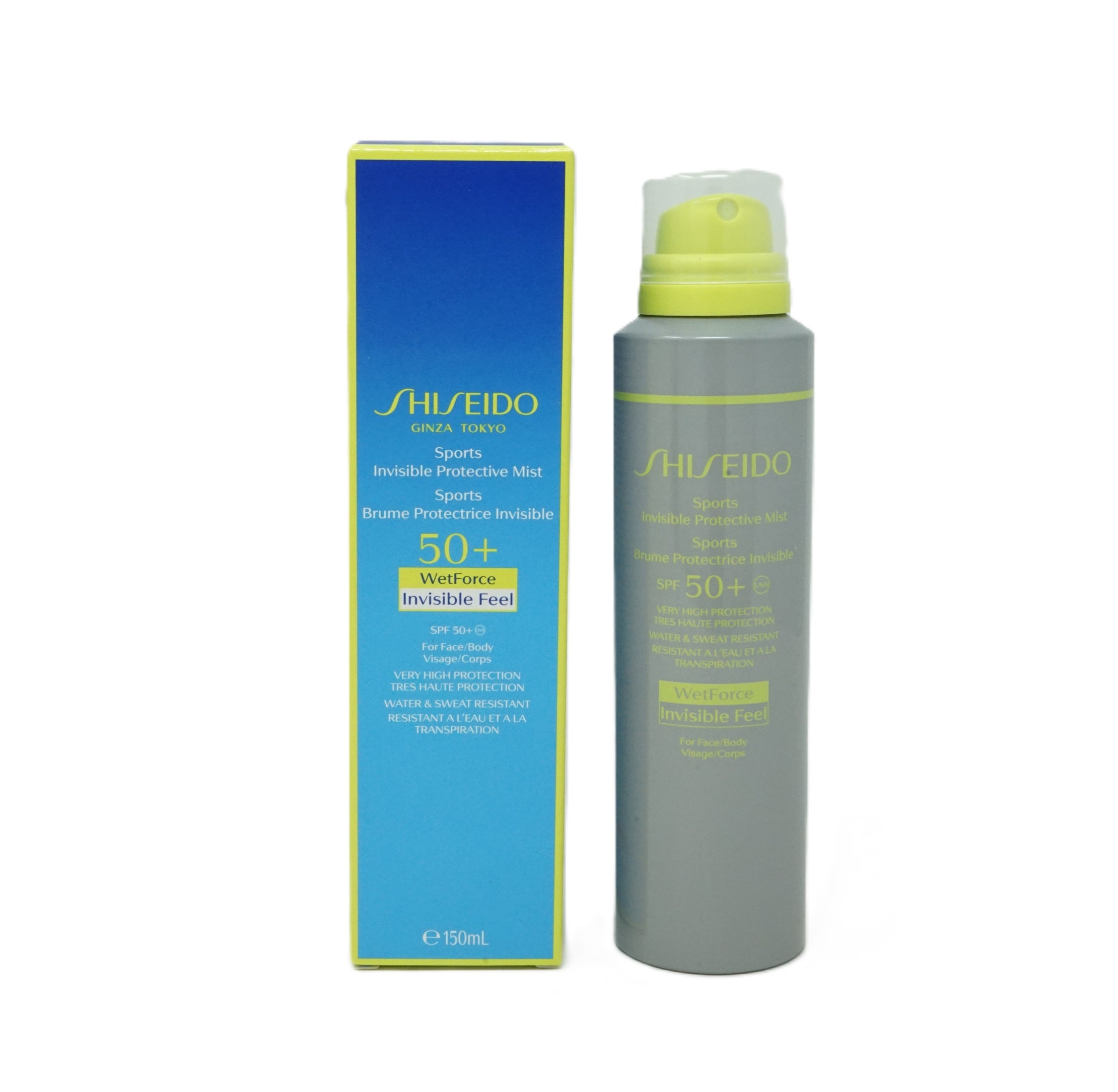 Shiseido Ginza Tokyo Sports Protective Mist SPF50+ Wet Force 150ml
