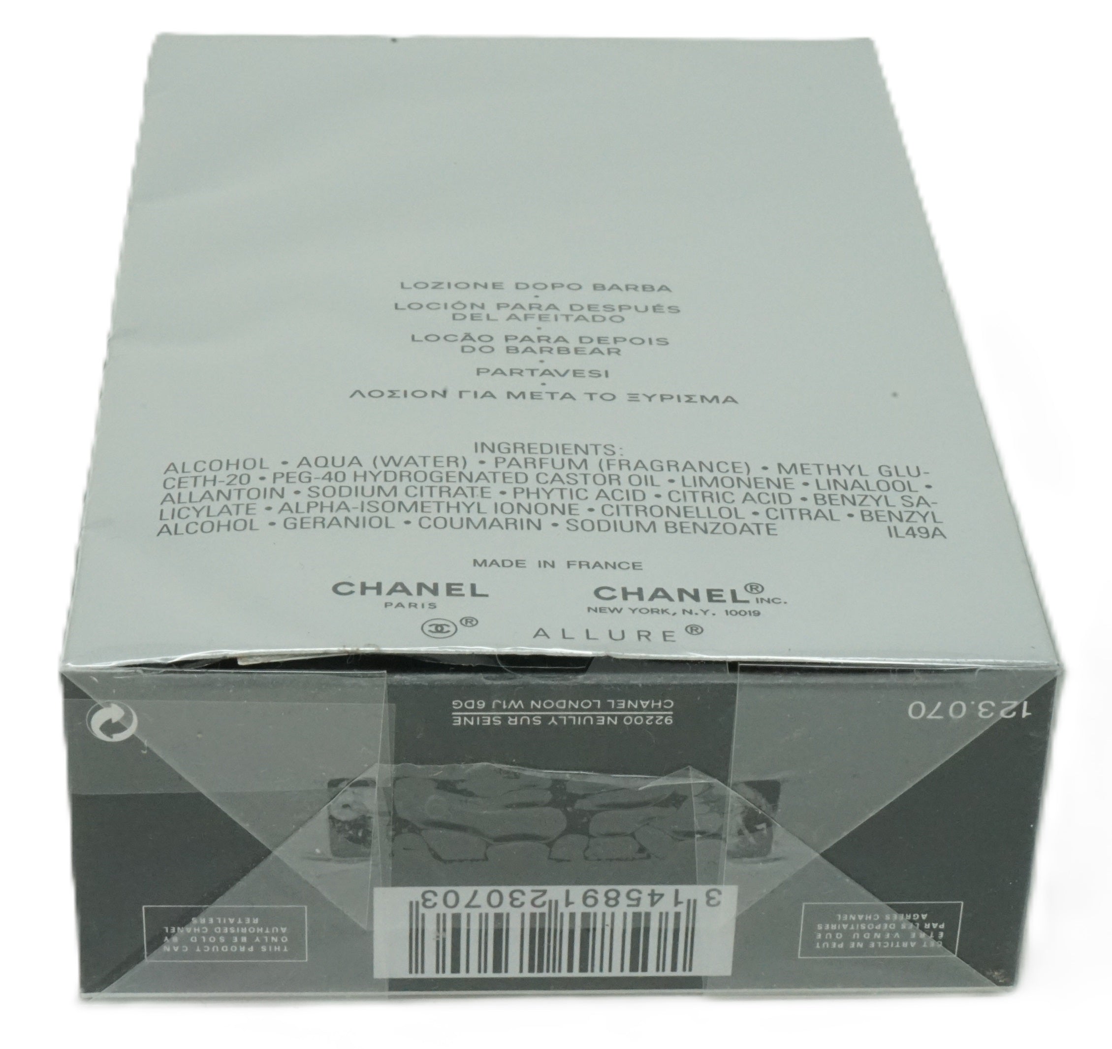 Chanel Allure Homme Sport After Shave Lotion 100 ml
