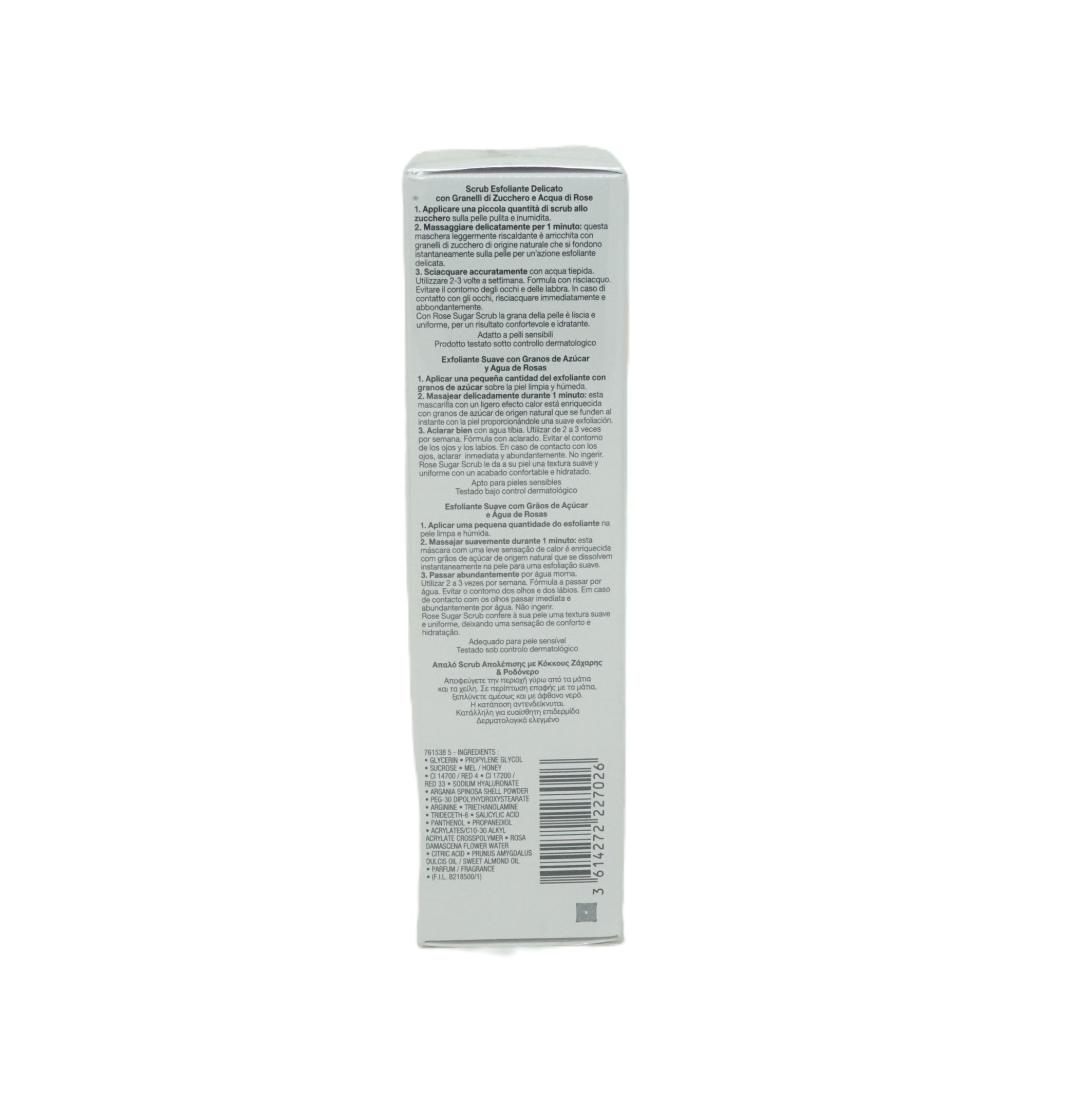 Lancome Rose Sugar Scrub Sanftes Peeling Rosenwasser 100 ml
