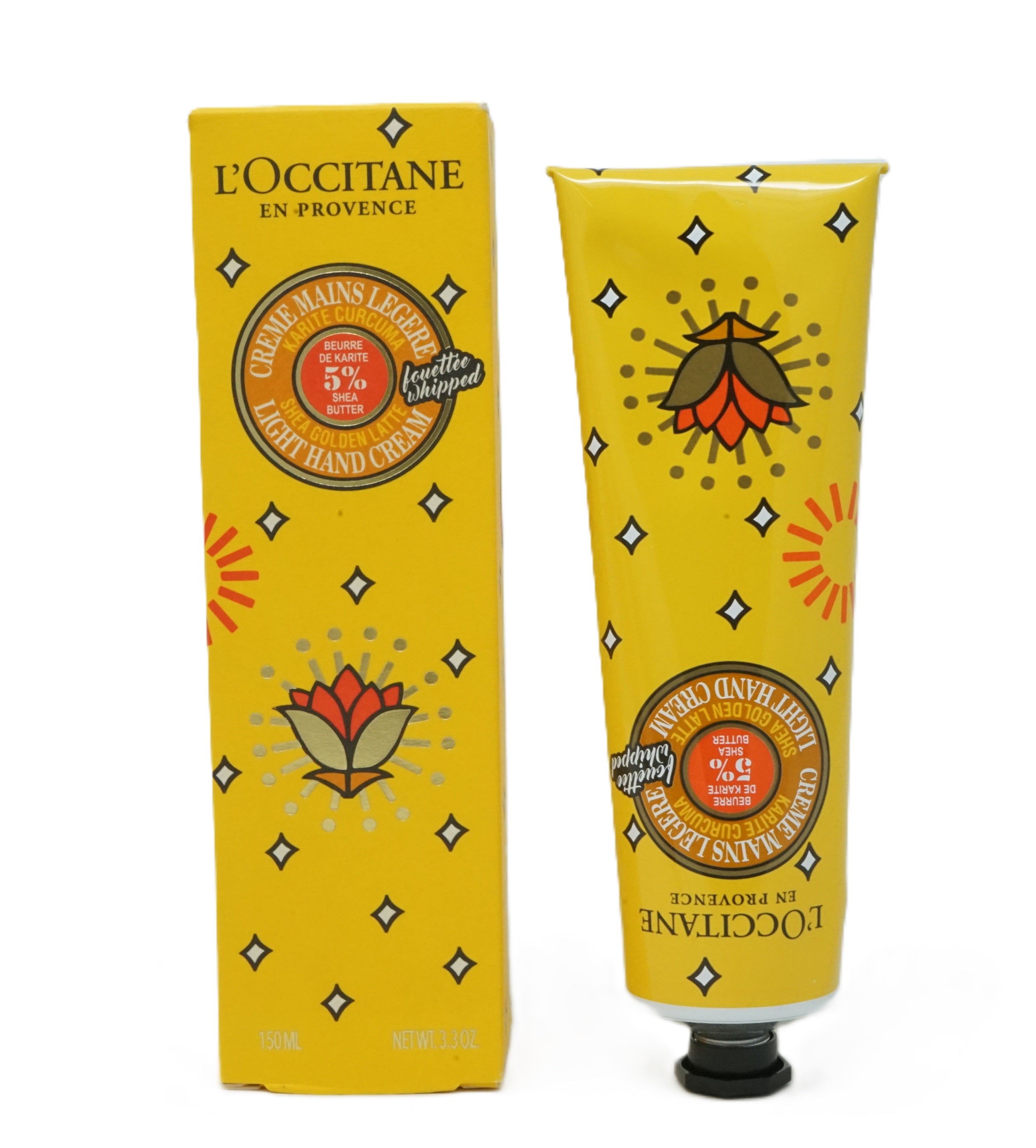 L'Occitane 5% Shea Butter Golden Latte Light Handcreme 150 ml