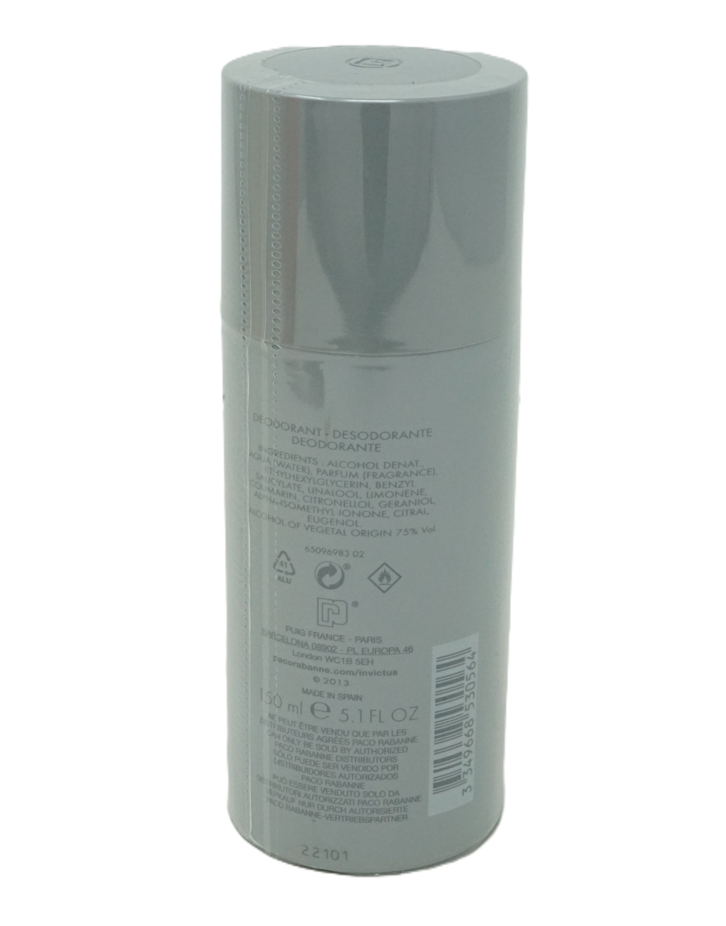 Paco Rabanne Invictus Deodorant Deospray 150ml