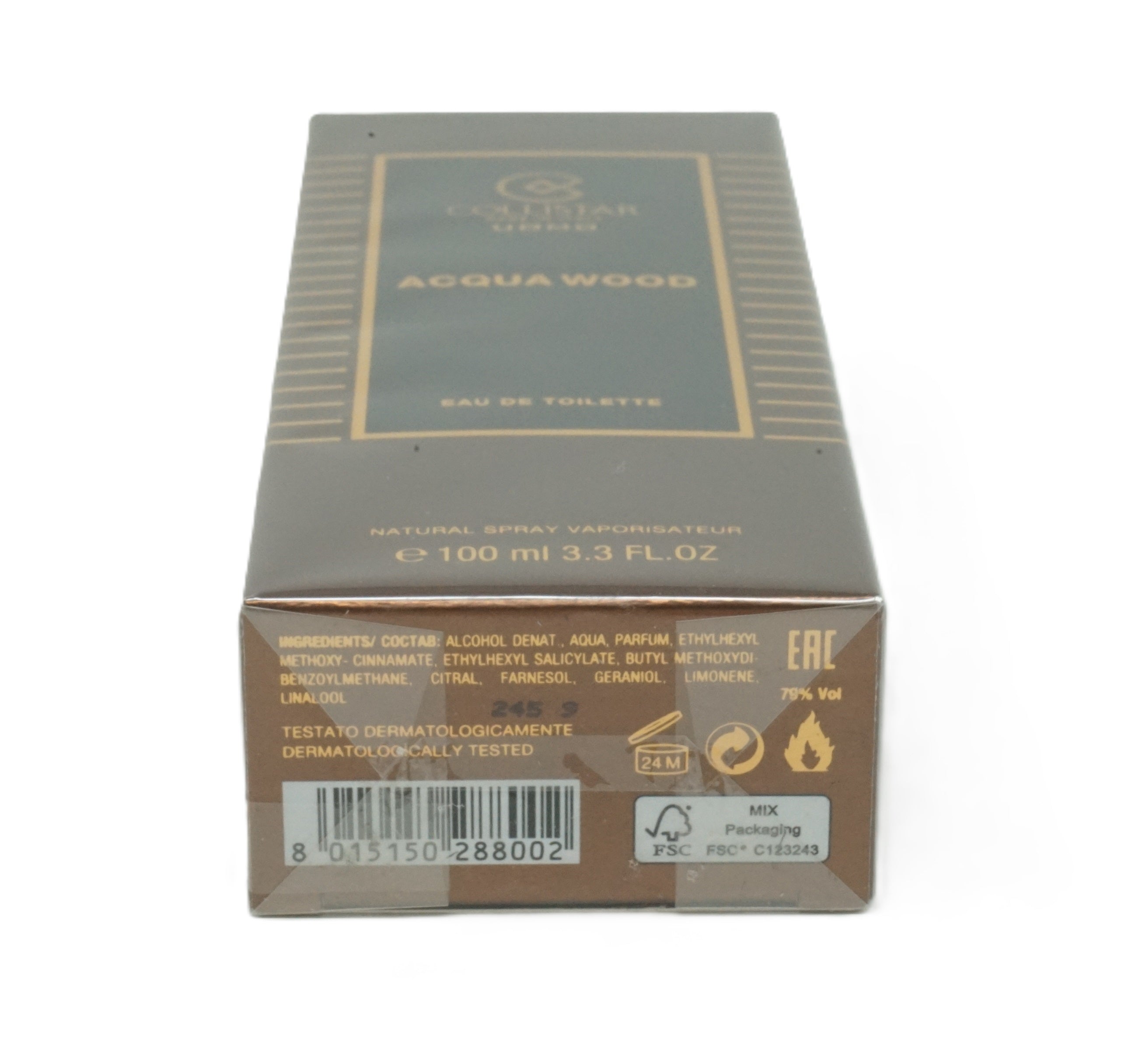 Collistar Uomo Acqua Wood Eau de Toilette Spray 100 ml