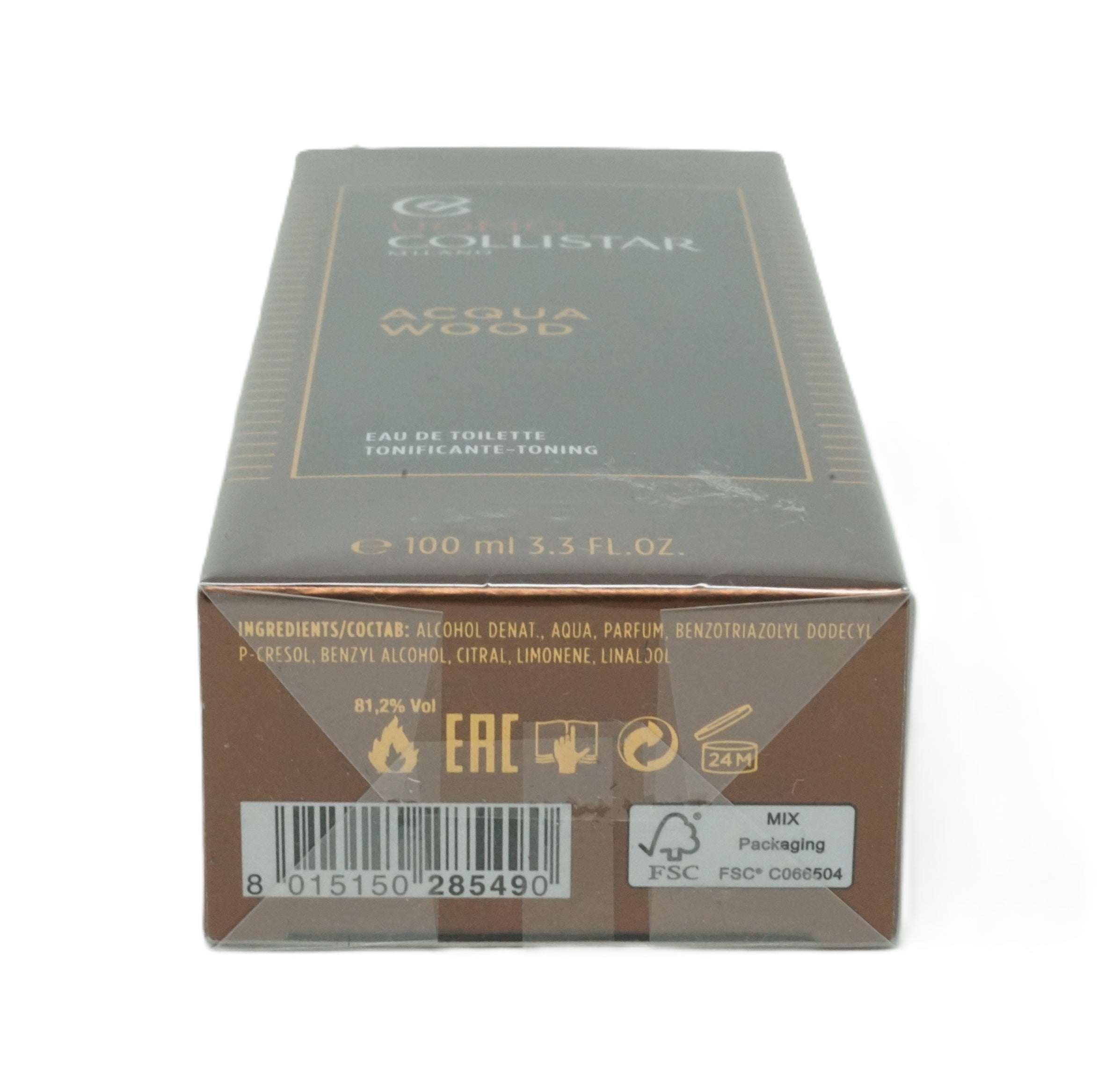 Collistar Uomo Acqua Wood Eau de Toilette Toning 100 ml