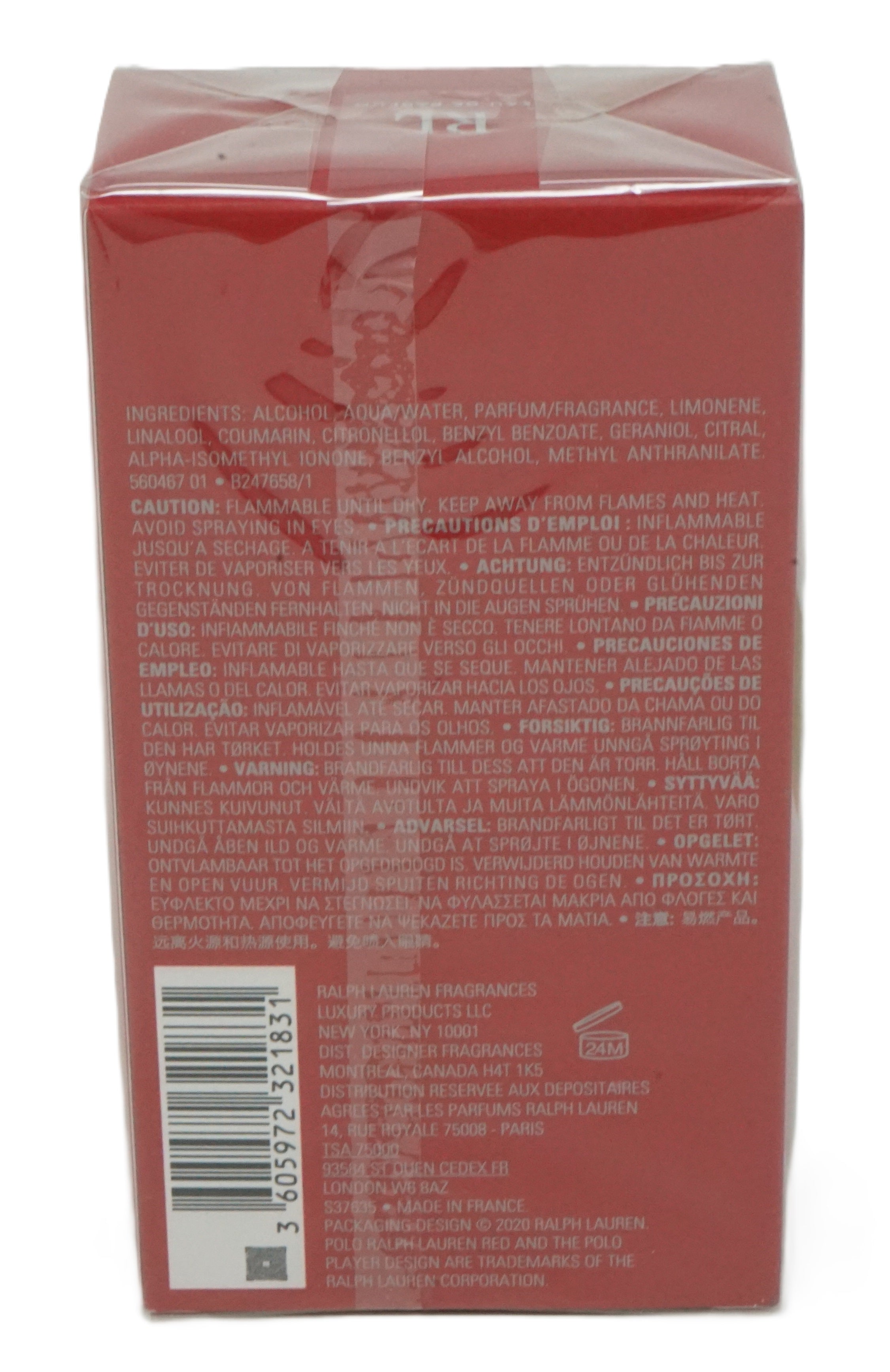 Polo Ralph Lauren Red Eau de Parfum Spray 75 ml