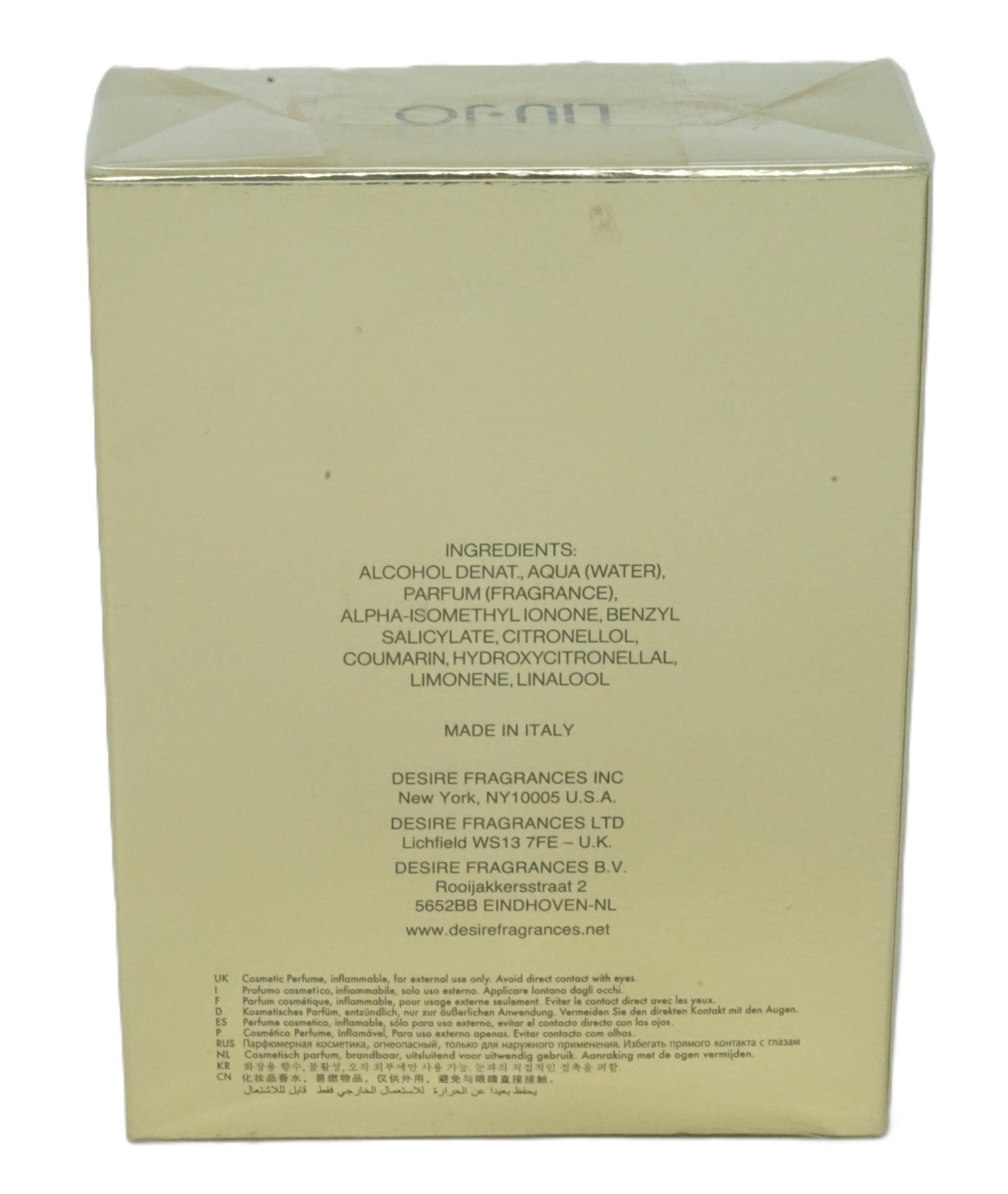 Liu Jo Gold Eau de Parfum Spray 75 ml