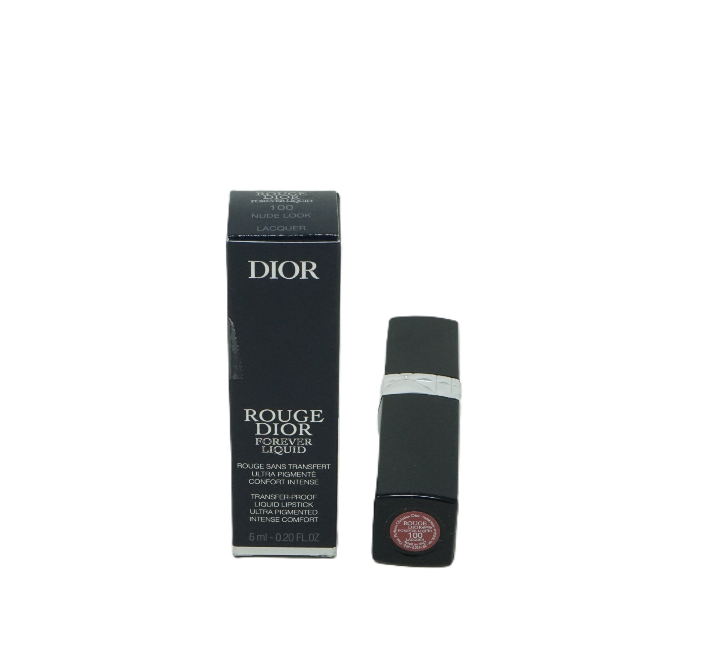 Dior Rouge Forever Liquid Lipgloss 6ml Nude Look 100