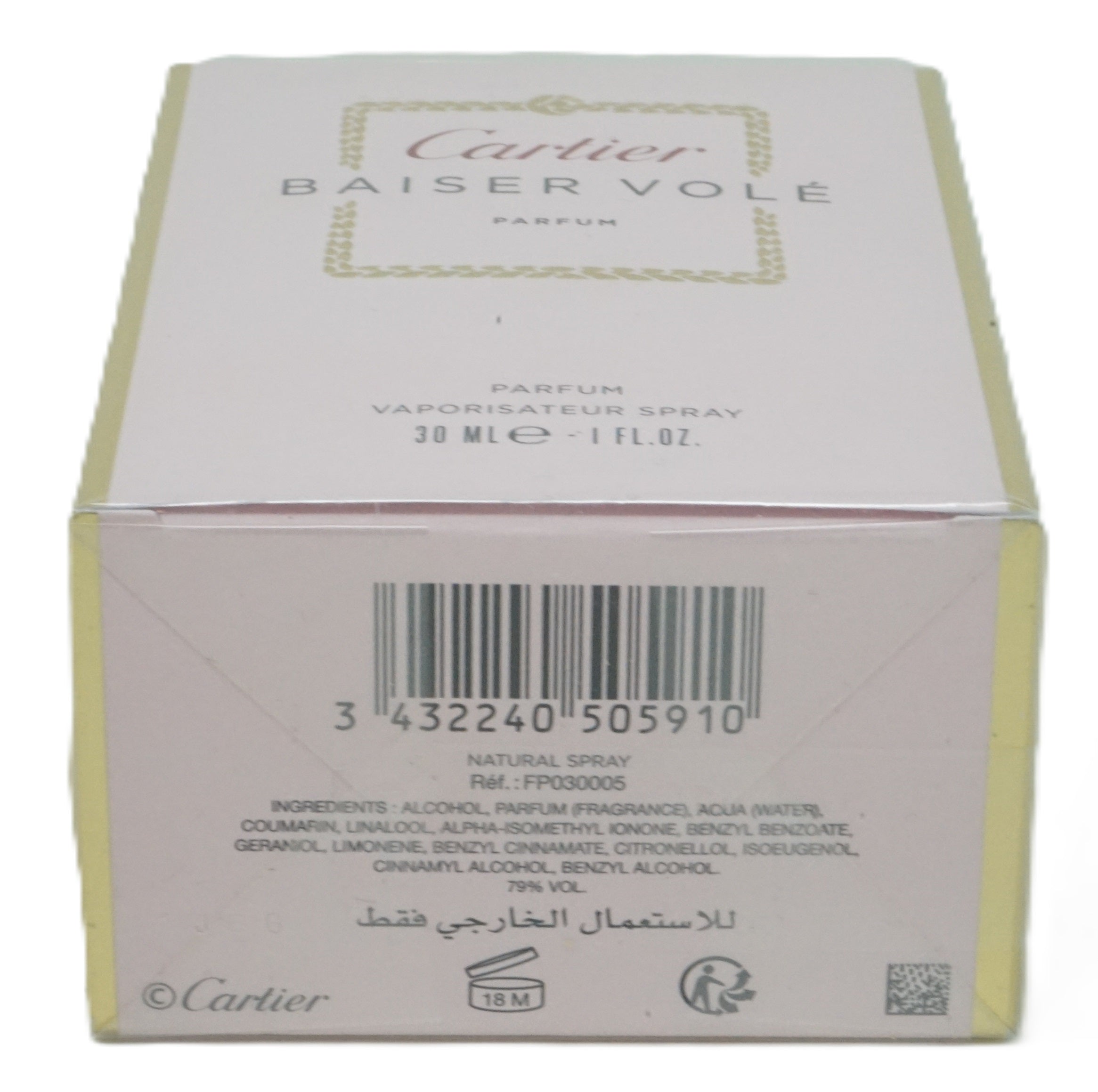 Cartier Baiser Volé Parfum Spray 30 ml