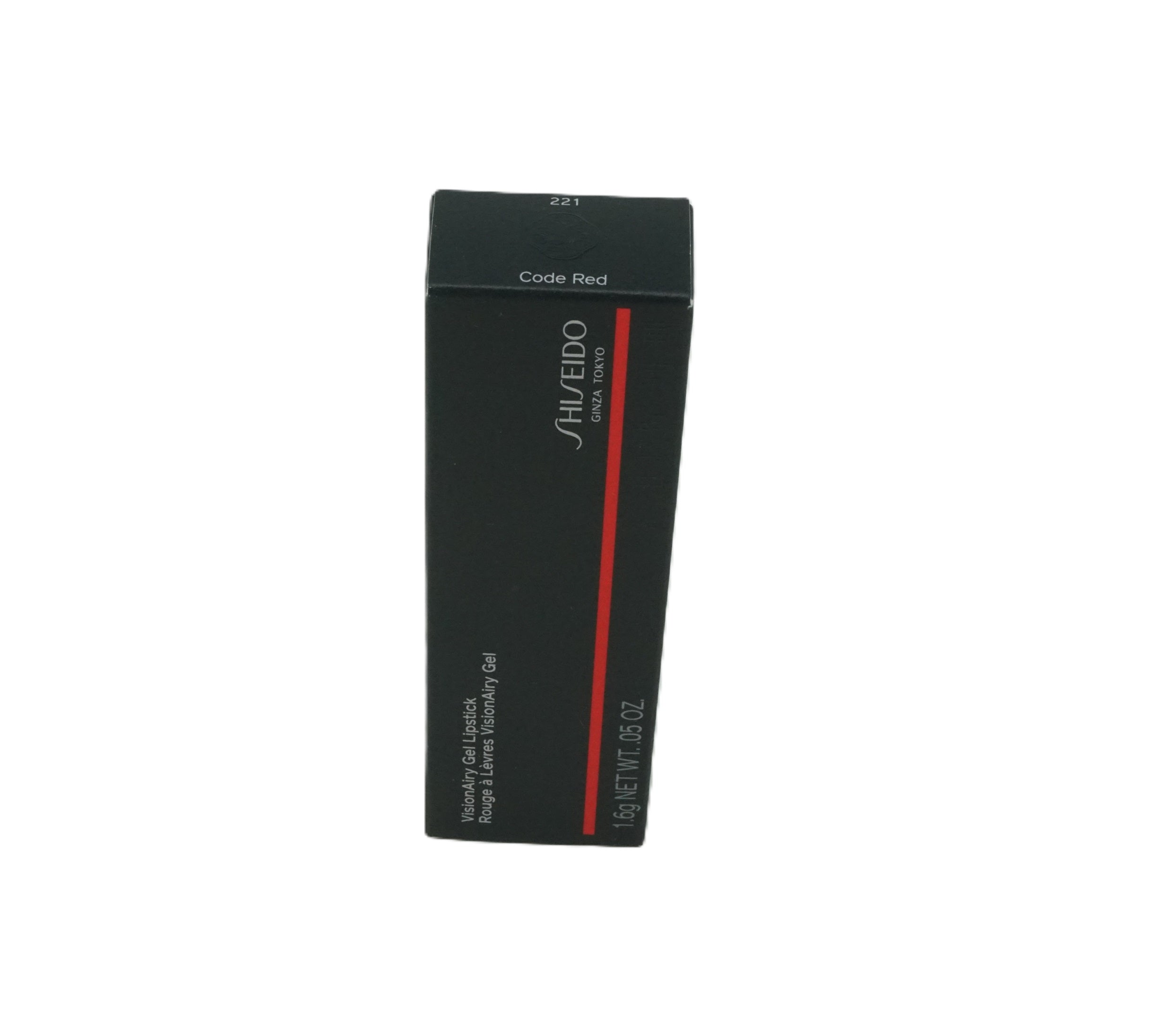 Shiseido Ginza Tokyo Vision Airy Gel Lipstick Lippenstift 1,6g Code Red 221