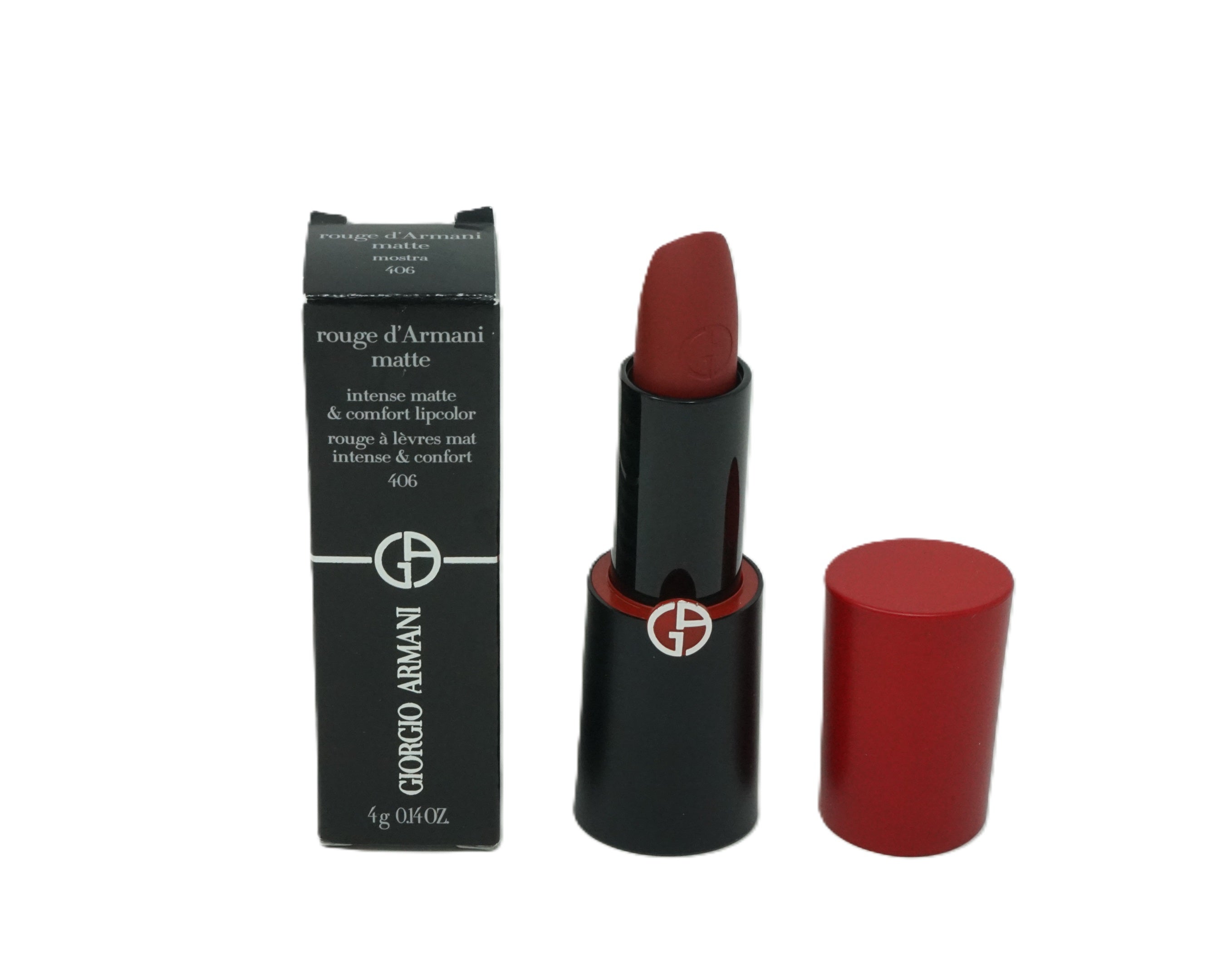 Giorgio Armani Rouge d'Armani matte Lippenstift 4g mostra 406