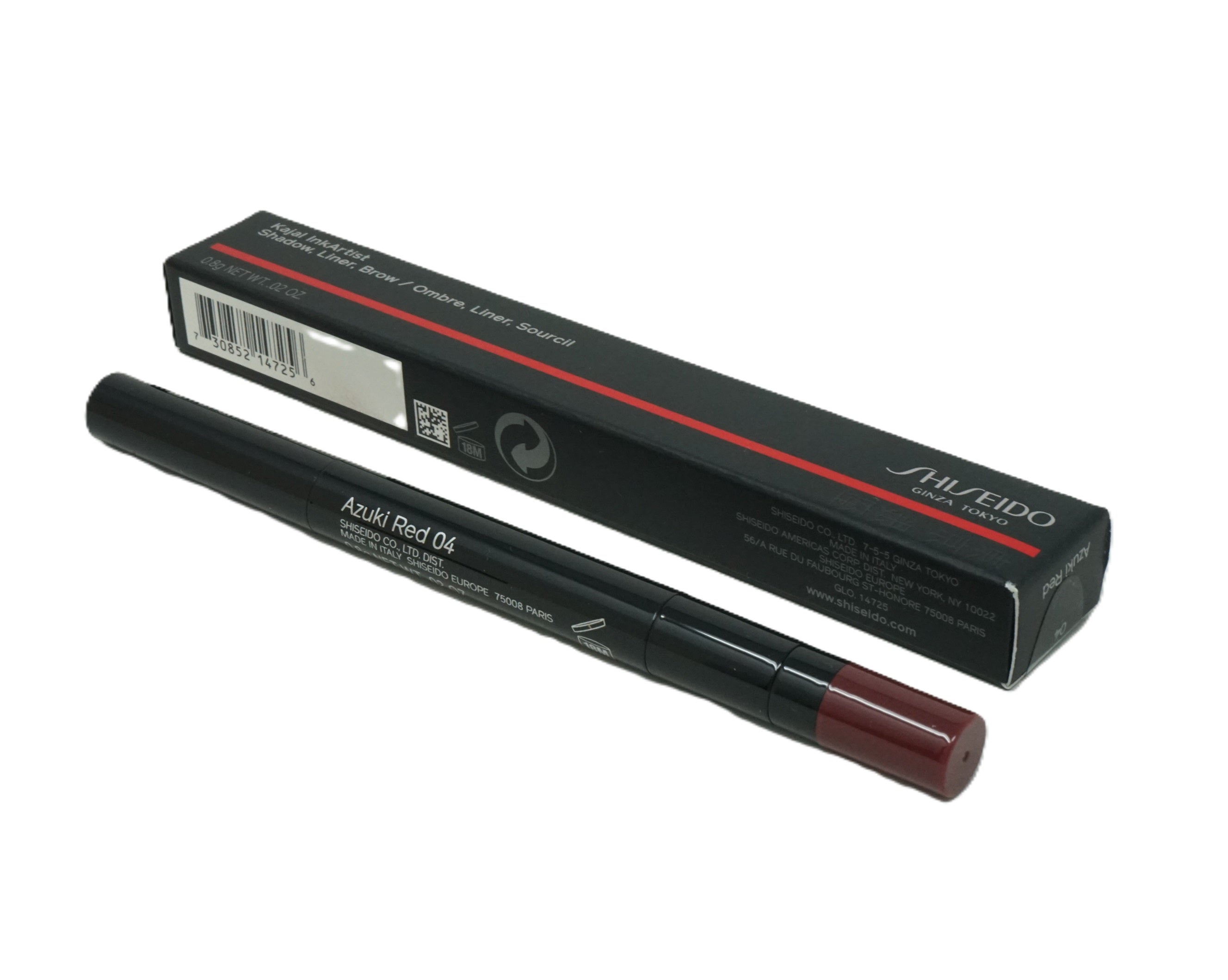 Shiseido Ginza Tokyo Kajal 0,8g azuki Red 04