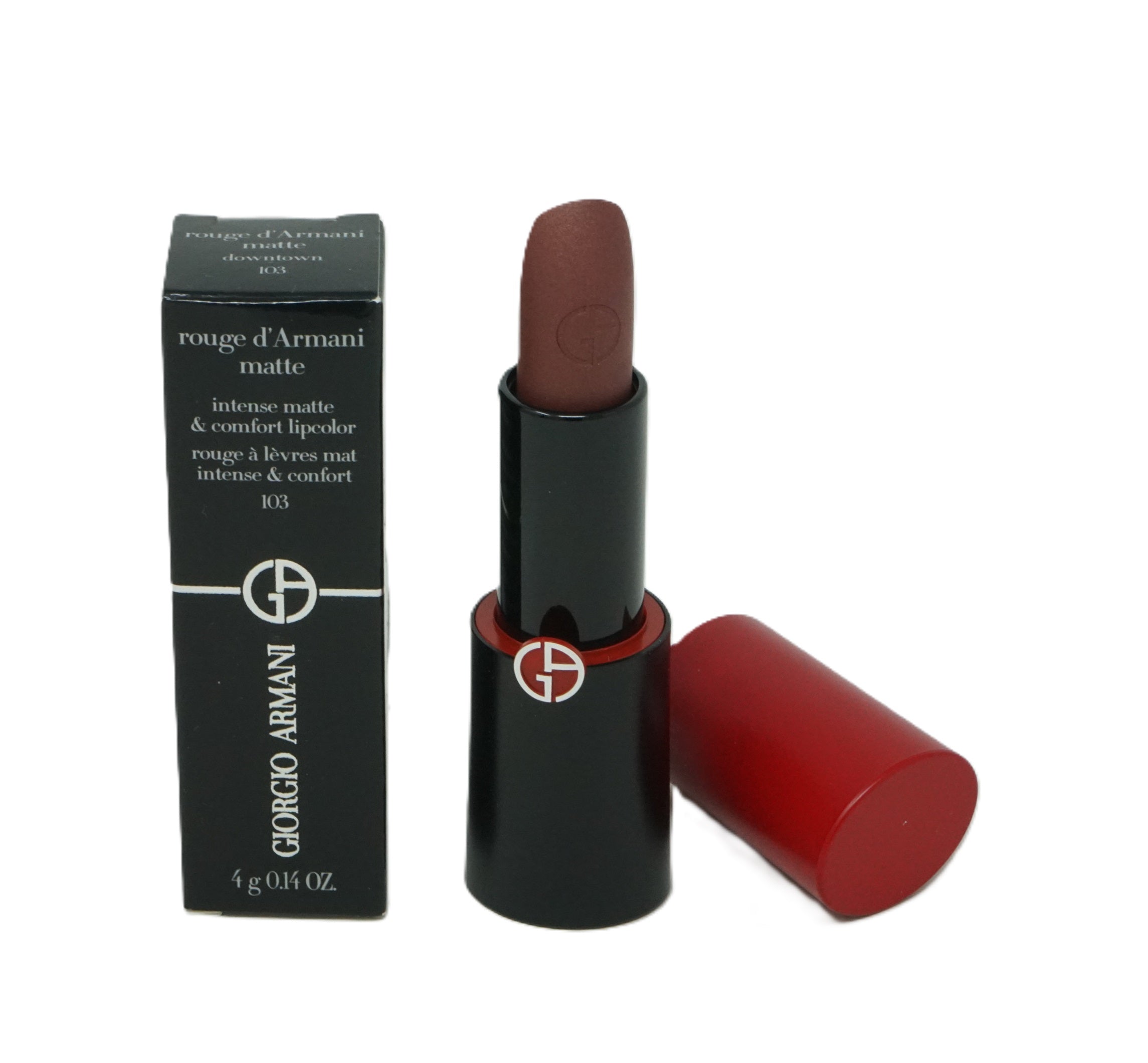 Giorgio Armani Rouge d'Armani matte Lippenstift 4g downtown 103