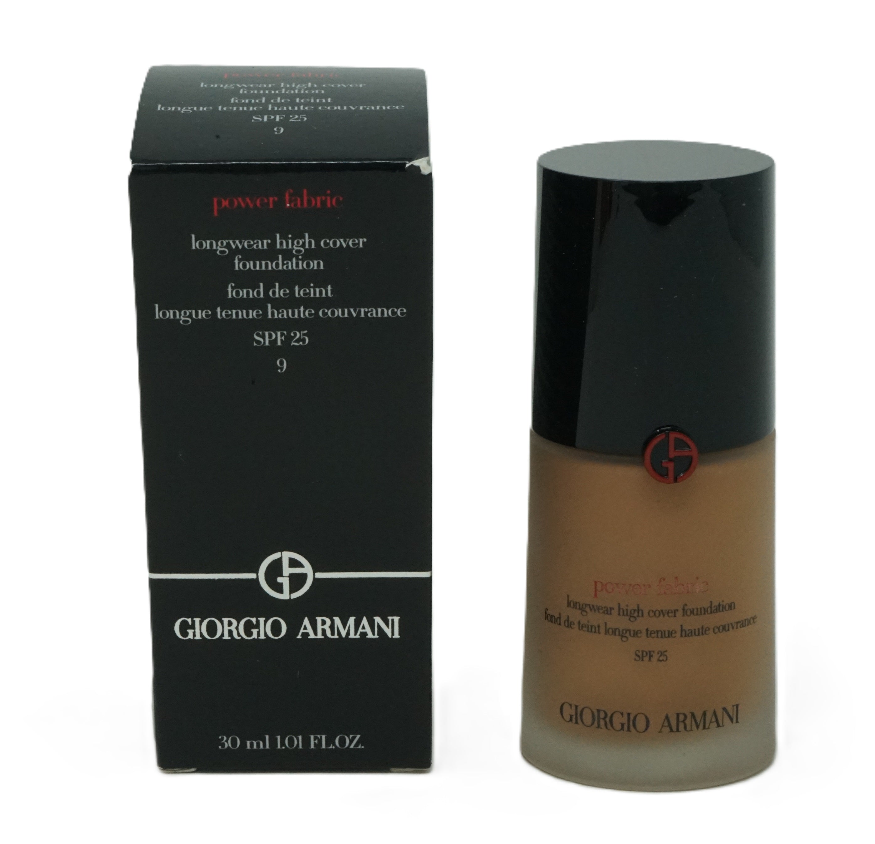 Giorgio Armani power fabric longwear high cover Foundation 9 30ml