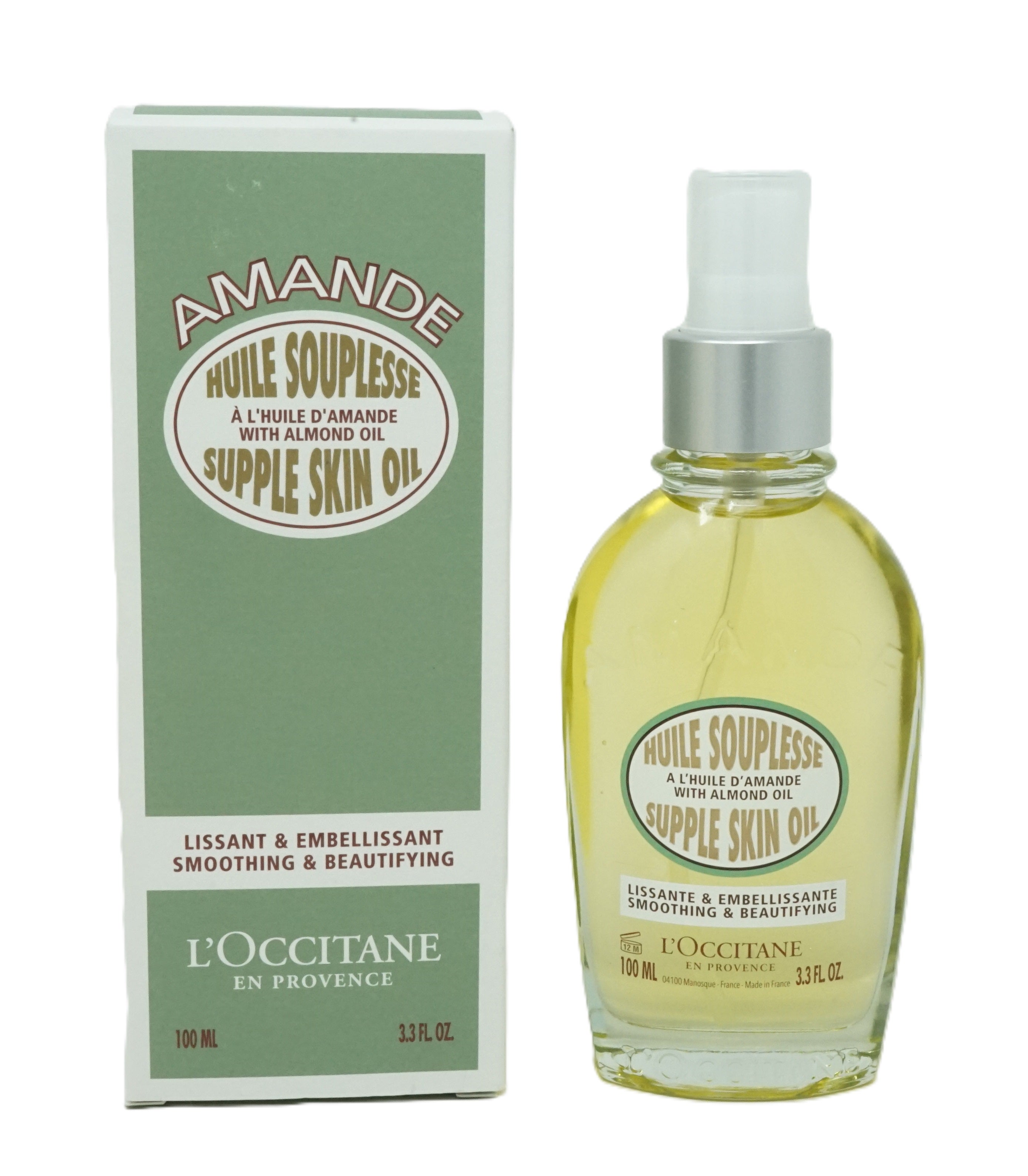 L'Occitane Amande Supple Oil Pflegeöl mit Mandelöl 100 ml
