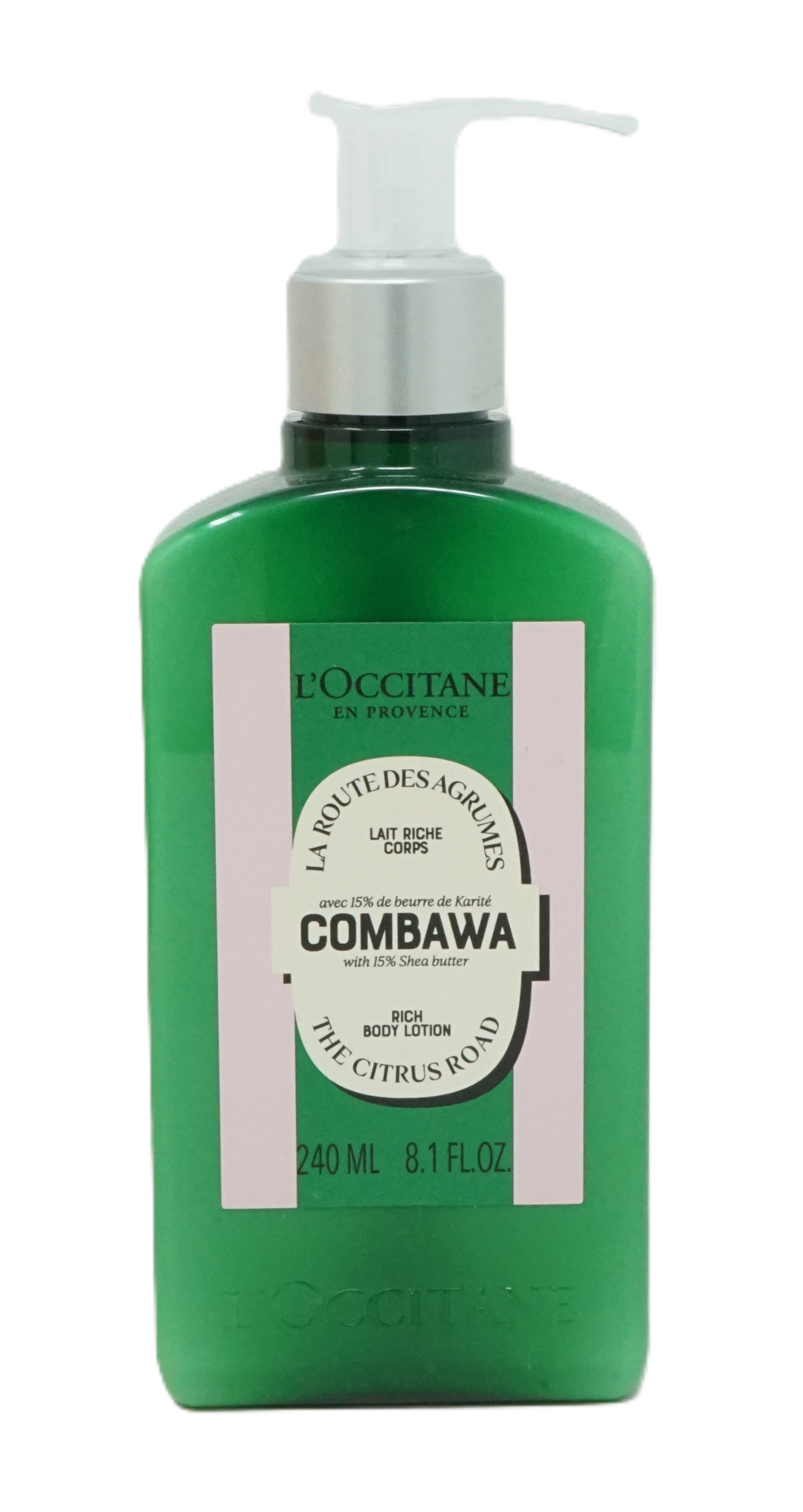 L'Occitane Combawa The Citrus Road Rich Body Lotion 240 ml