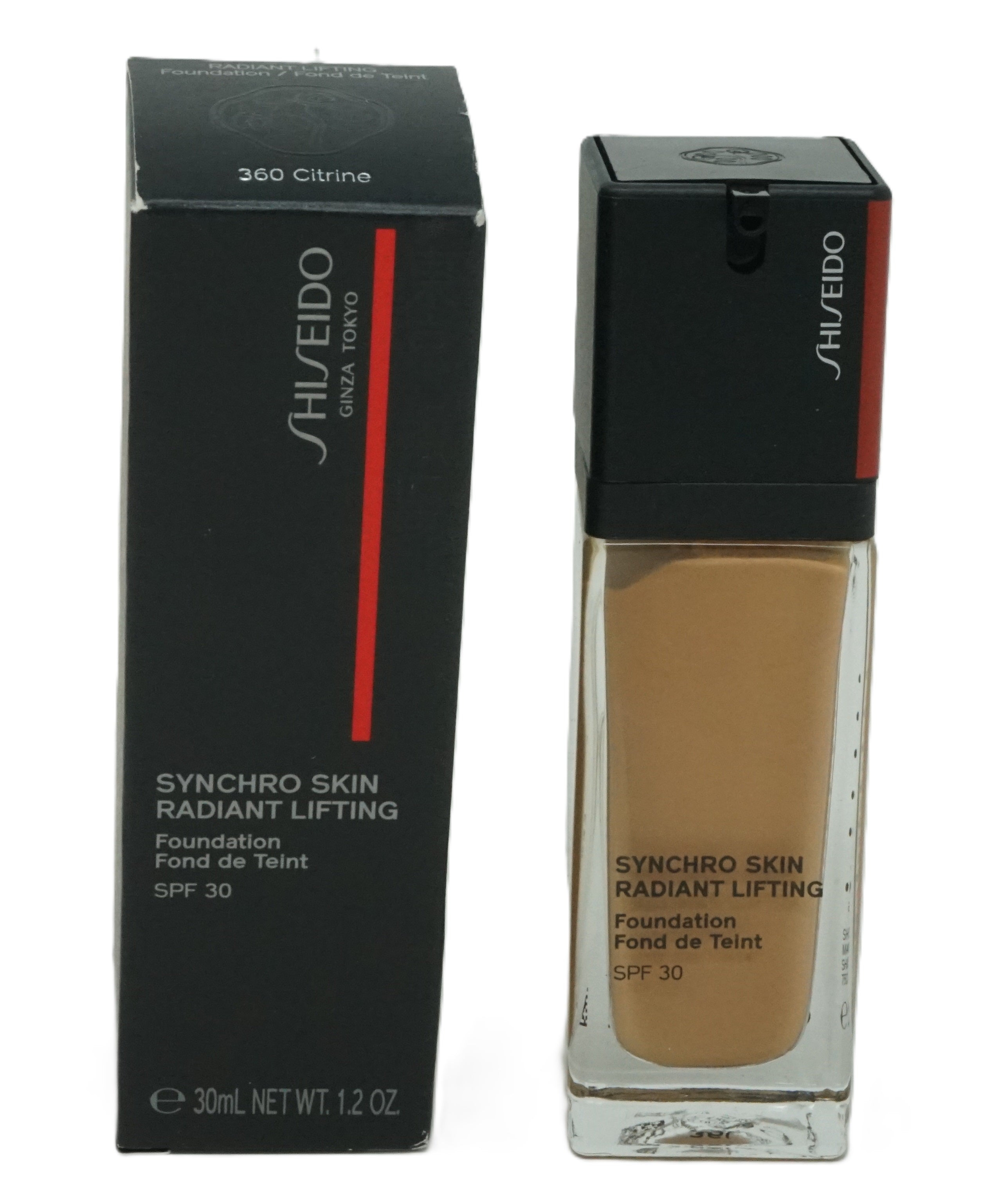 Shiseido Radiant Lifting SPF30 Foundation 30ml Citrine 360
