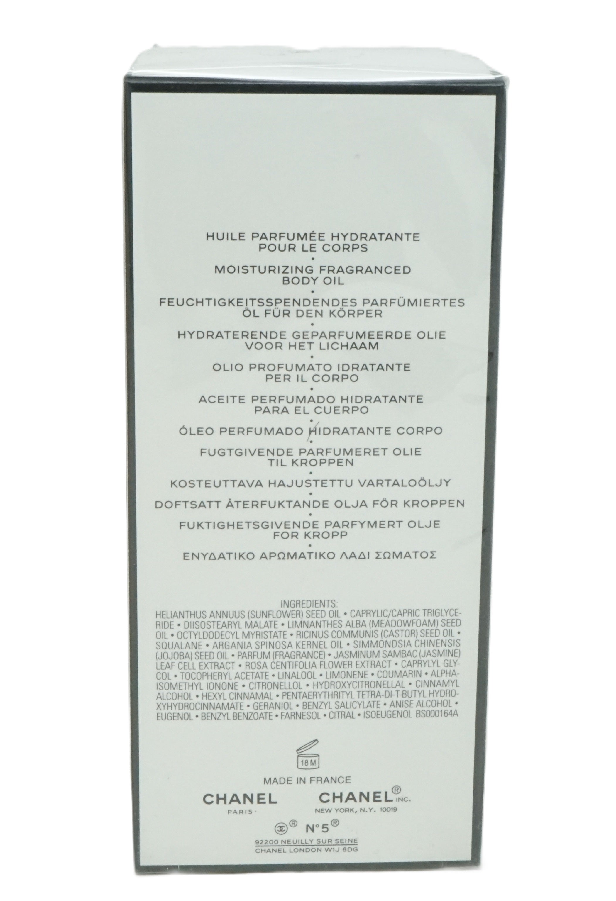 Chanel No 5 The Body Oil 250 ml