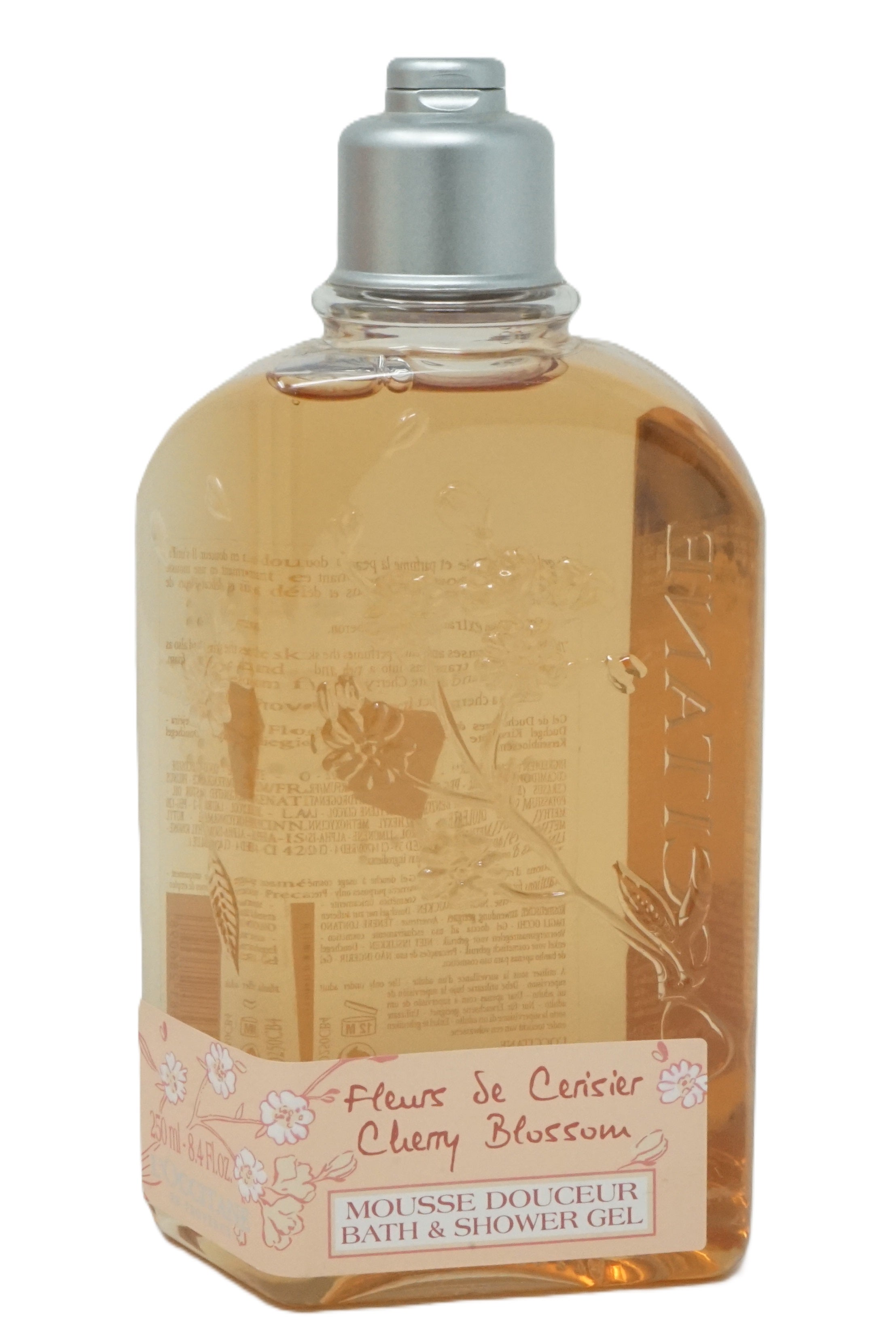 L'Occitane Fleurs de Cerisier Cherry Blossom Bath & Shower Gel 250 ml
