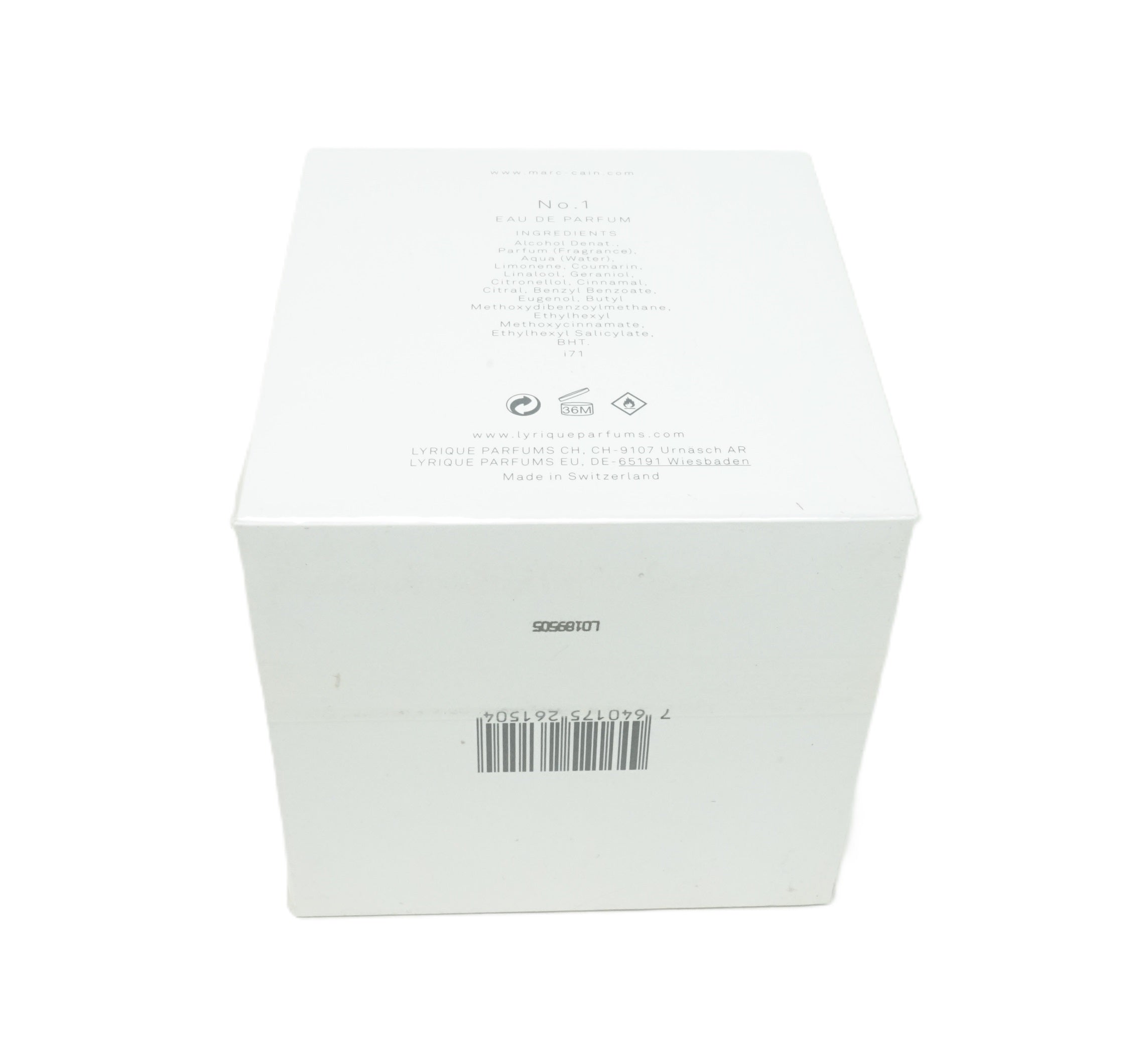 Lyrique Marccain Mysteriously No.1 Eau de Parfum 80 ml
