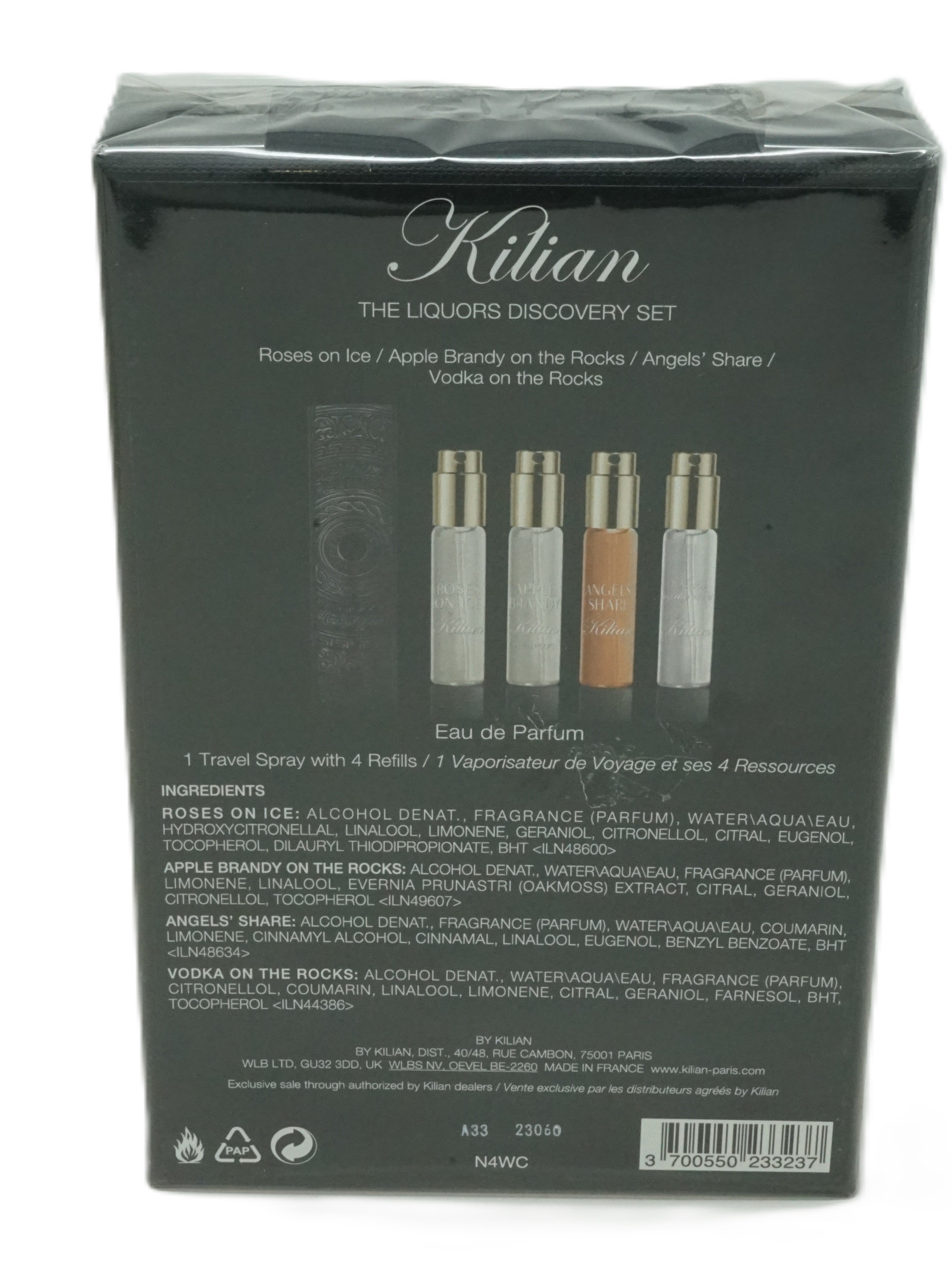 Kilian Paris The Liquors Eau de Parfum Travel Set 4 x7,5 ml