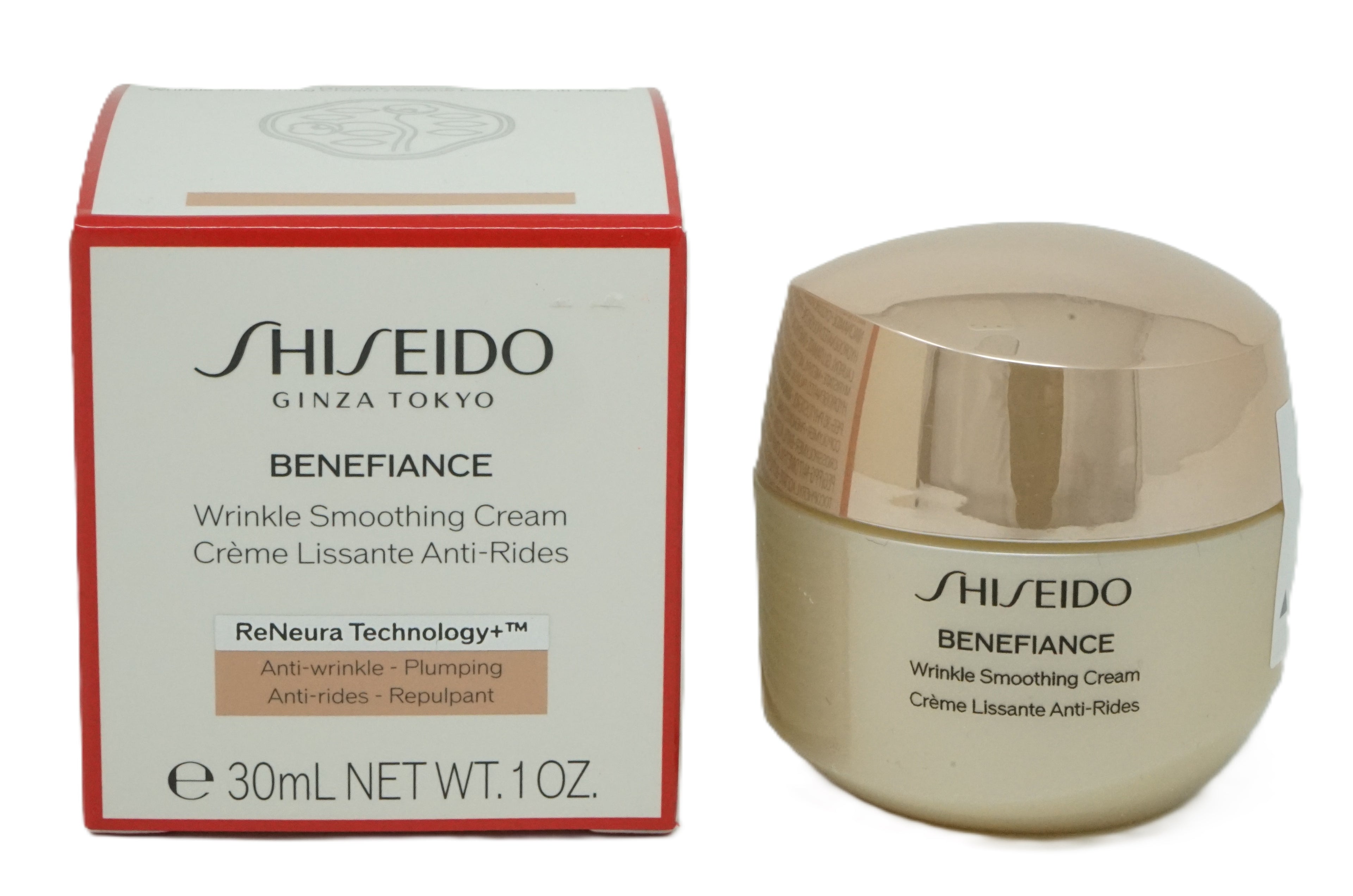 Shiseido Ginza Tokyo Benefiance Wrinkle Antifalten Creme 30 ml