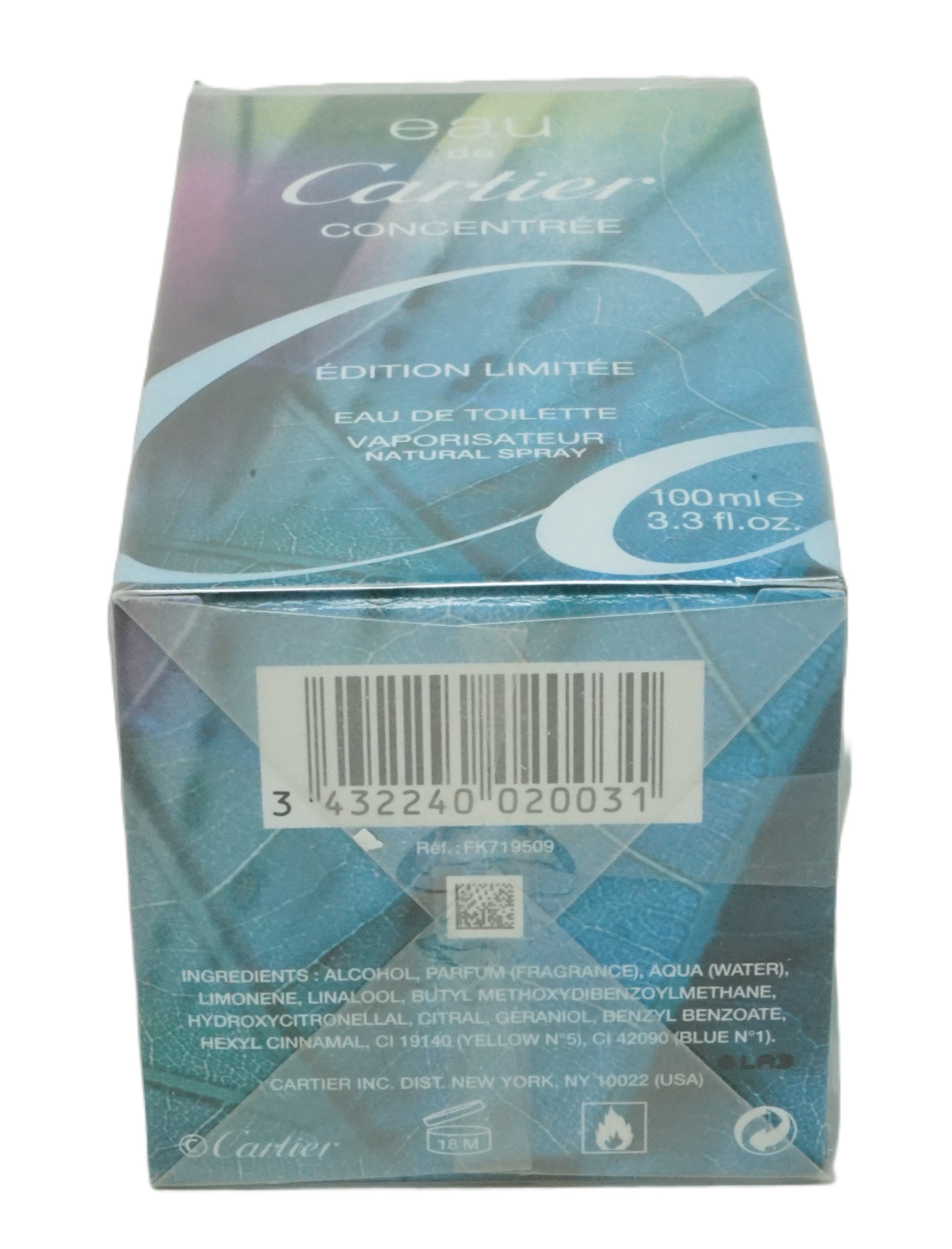Cartier Eau de Cartier concentrée Eau de Toilette 100 ml
