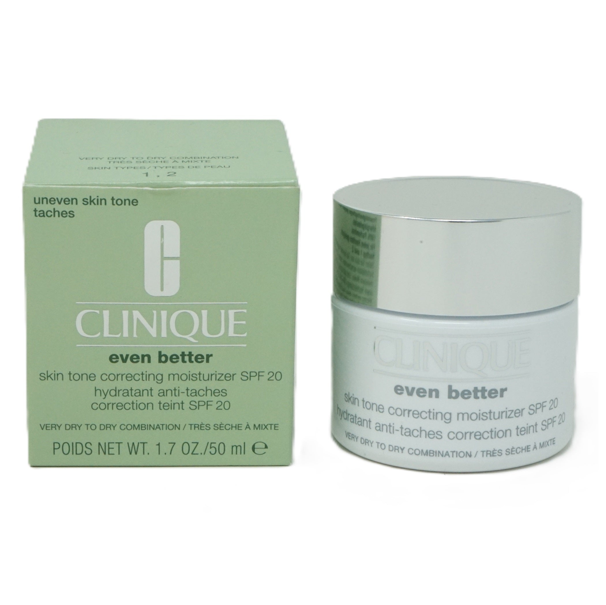 Clinique Even Better Feuchtigkeitspflege SPF20 Uneven tone teaches 50 ml