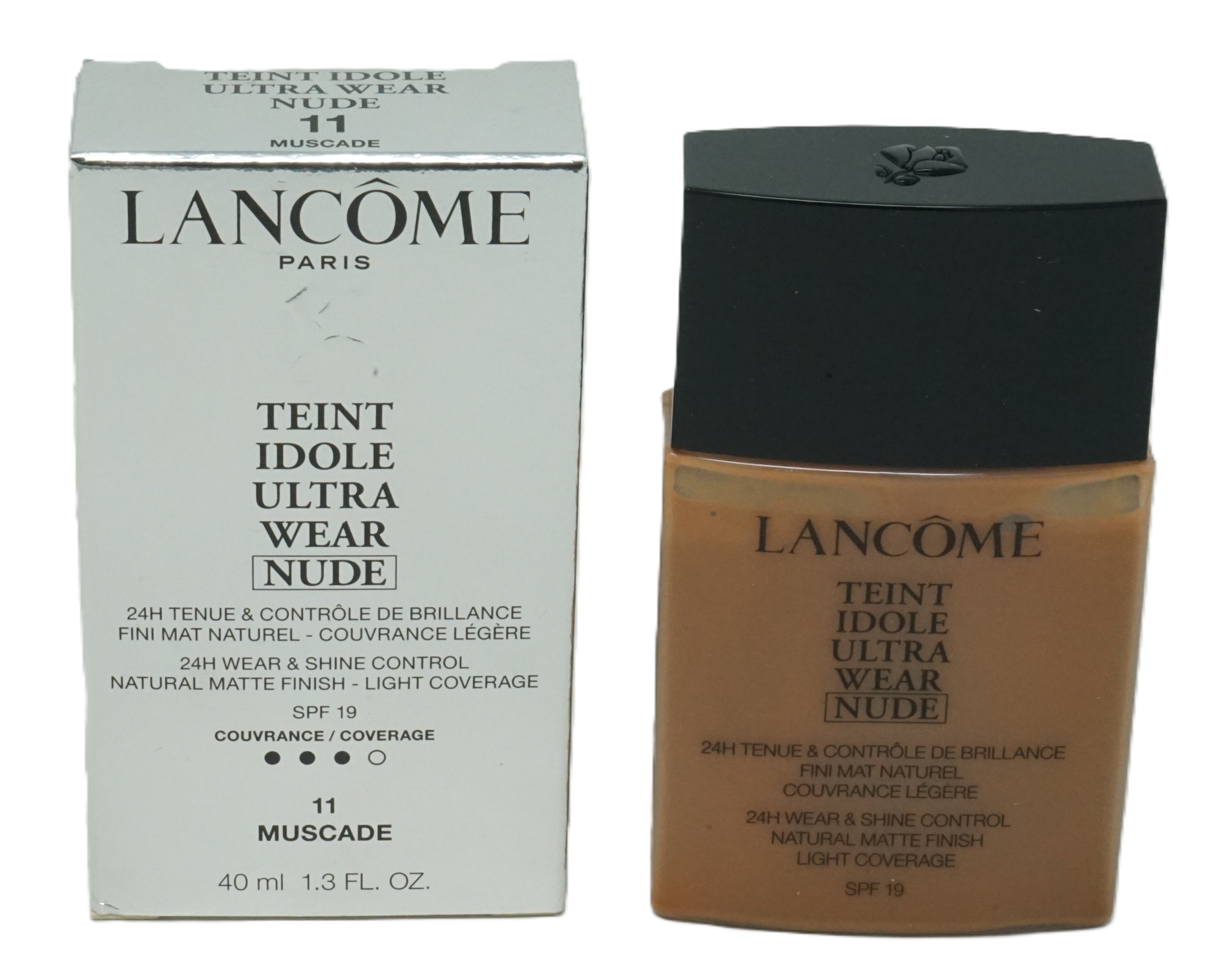 Lancome Teint Idole Ultra Wear Nude Foundation SPF19 40ml 11 Muscade
