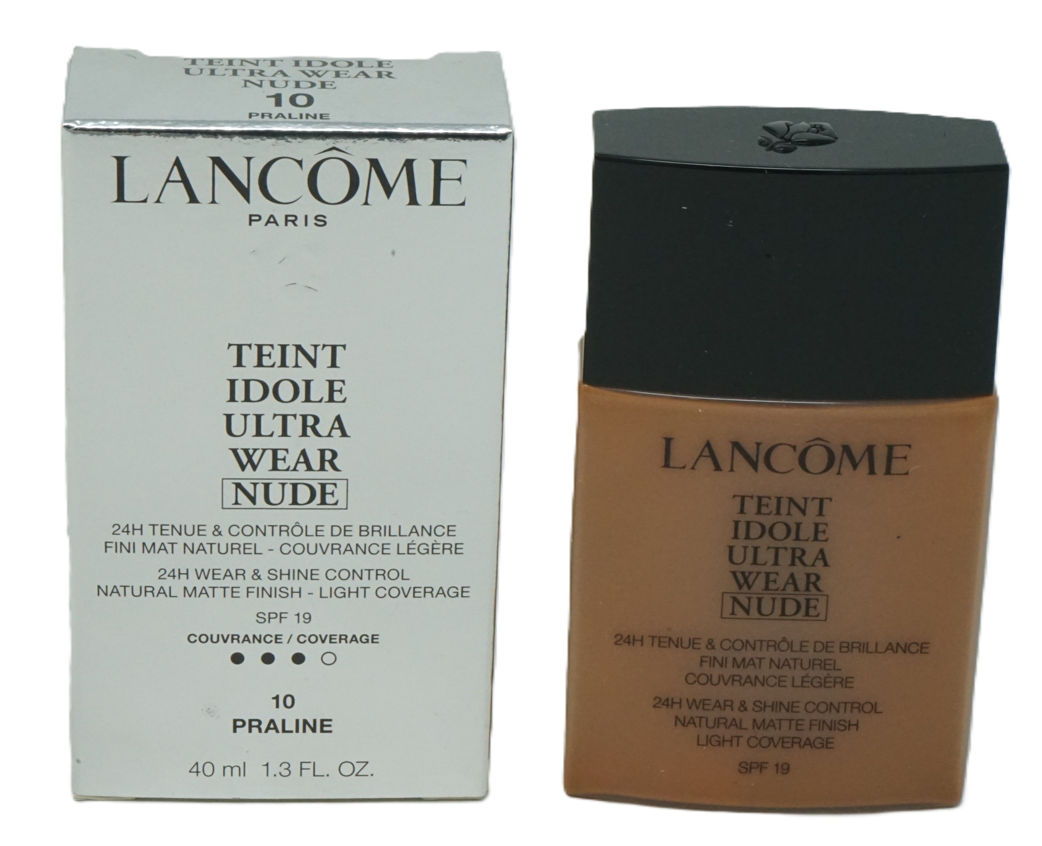 Lancome Teint Idole Ultra Wear Nude Foundation SPF19 40ml 10 Praline