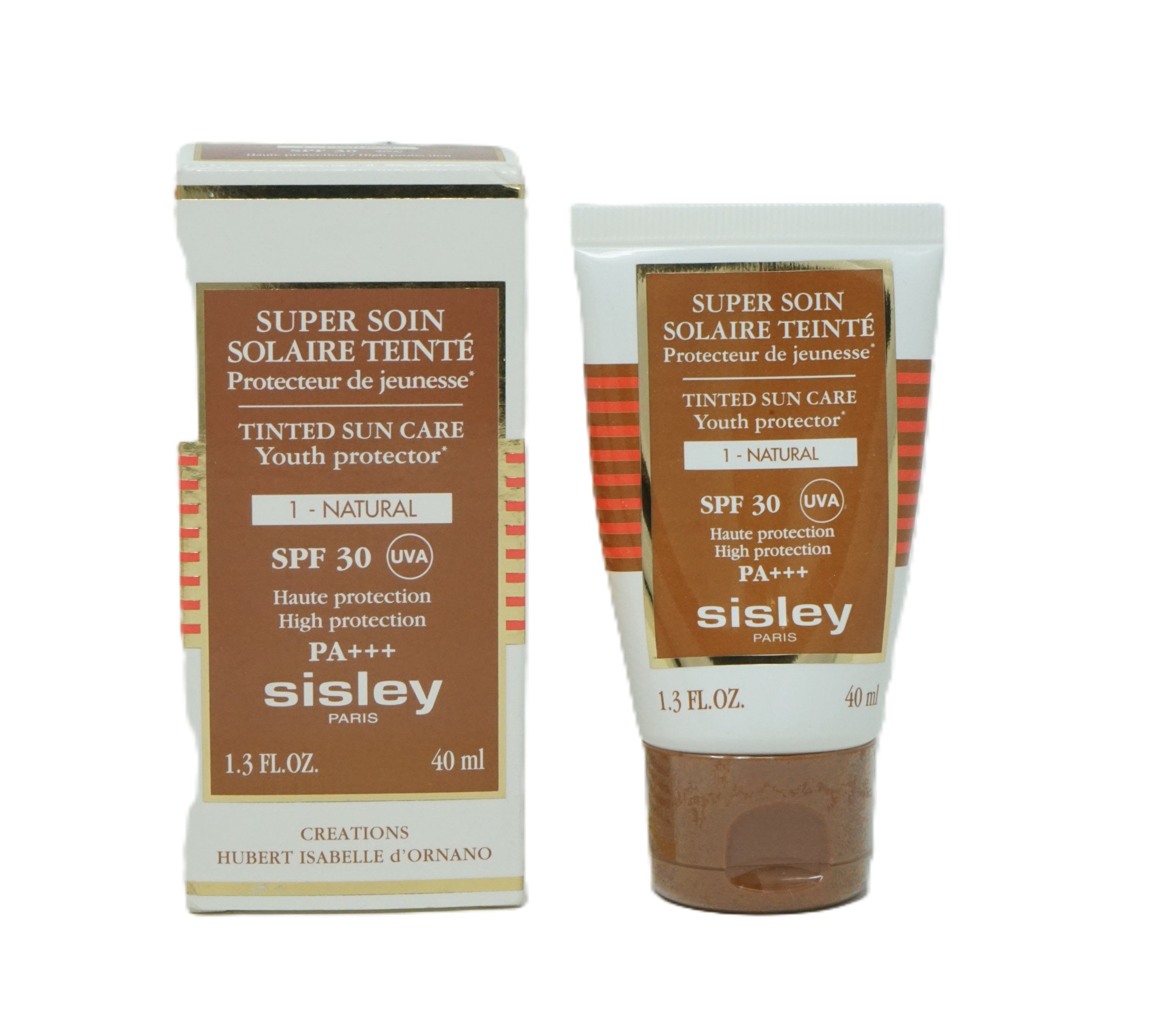 Sisley SPF30 Super Soin Tinted Sun Care Getönte Sonnenpflege mit Gesicht 1 Natural 40 ml
