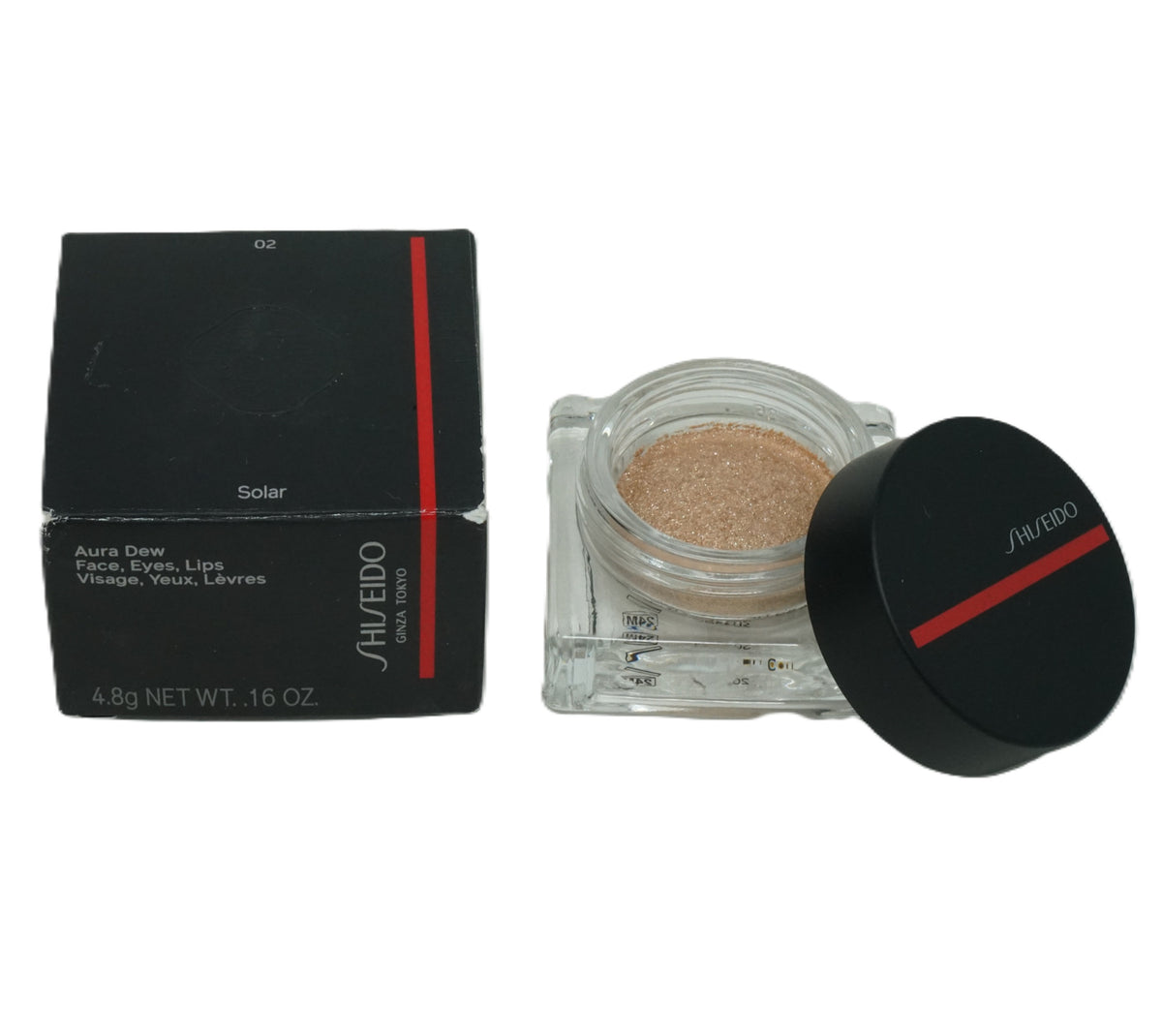 SHISEIDO Face, Eyes, Lips Strahlender Teint 4,8g 02 Solar