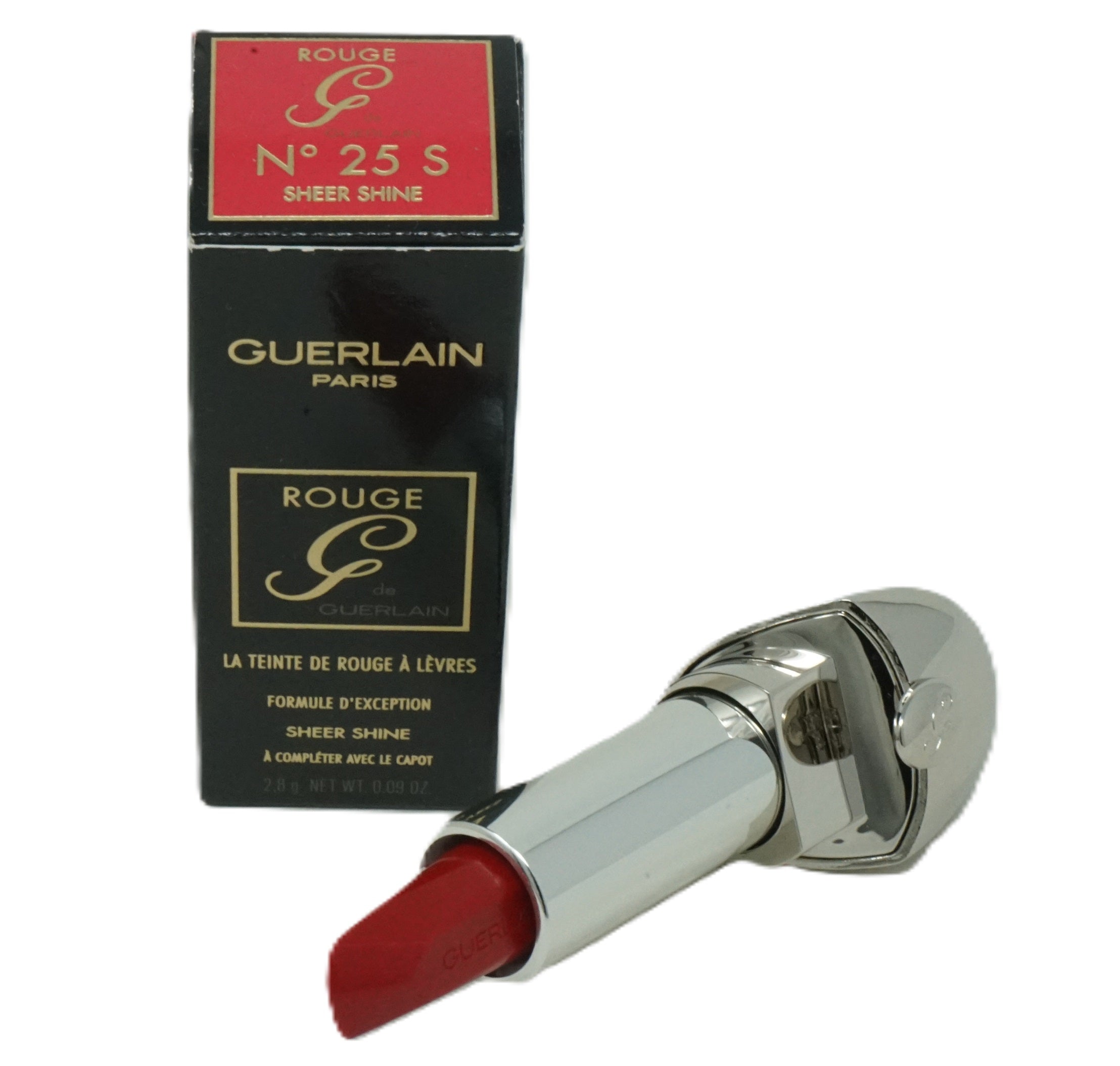 Guerlain Rouge G The Lipstick Shade Exceptional Formula 3,5g No 25 S Sheer Shine
