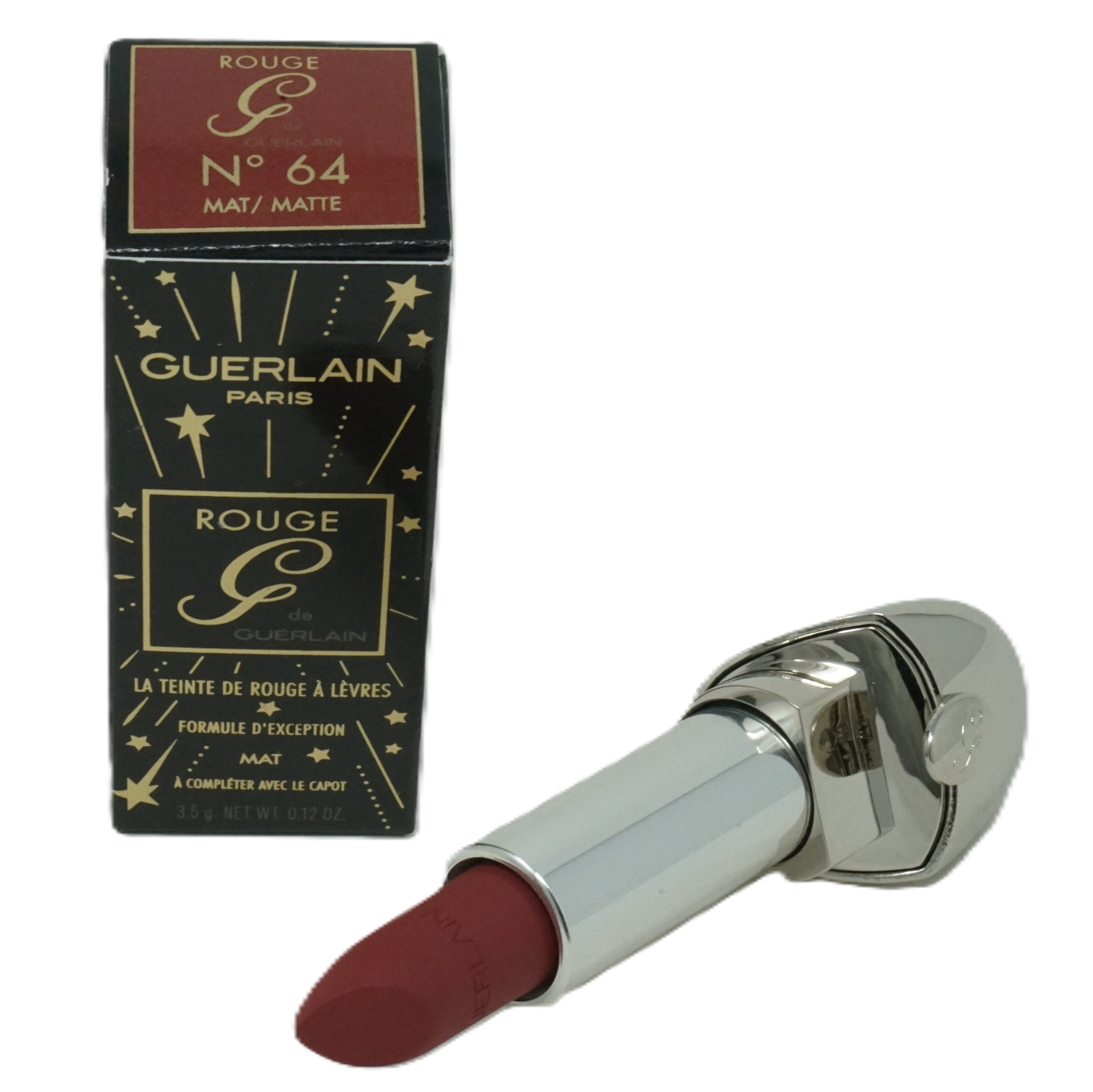 Guerlain Rouge G The Lipstick Shade Exceptional Formula 3,5g Matte No 64 Matte