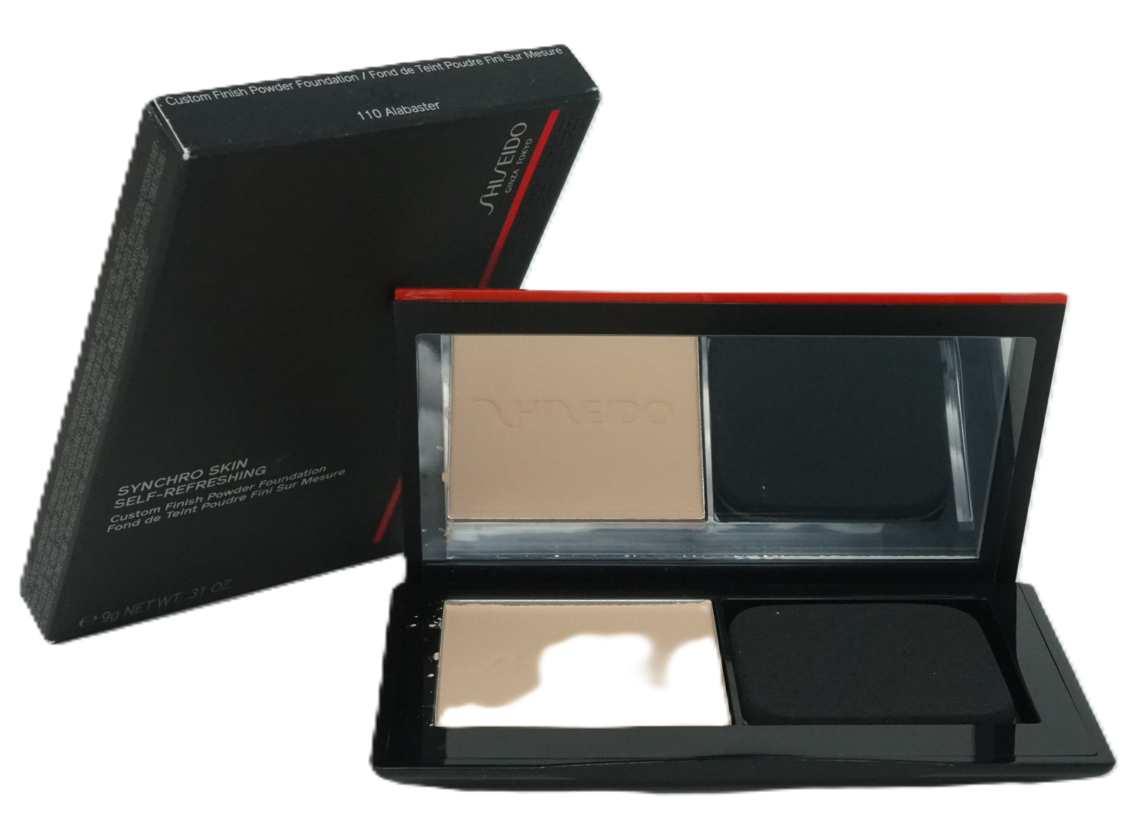 Shiseido Ginza Tokyo Synchro powder Foundation 9 g 110 Alabaster