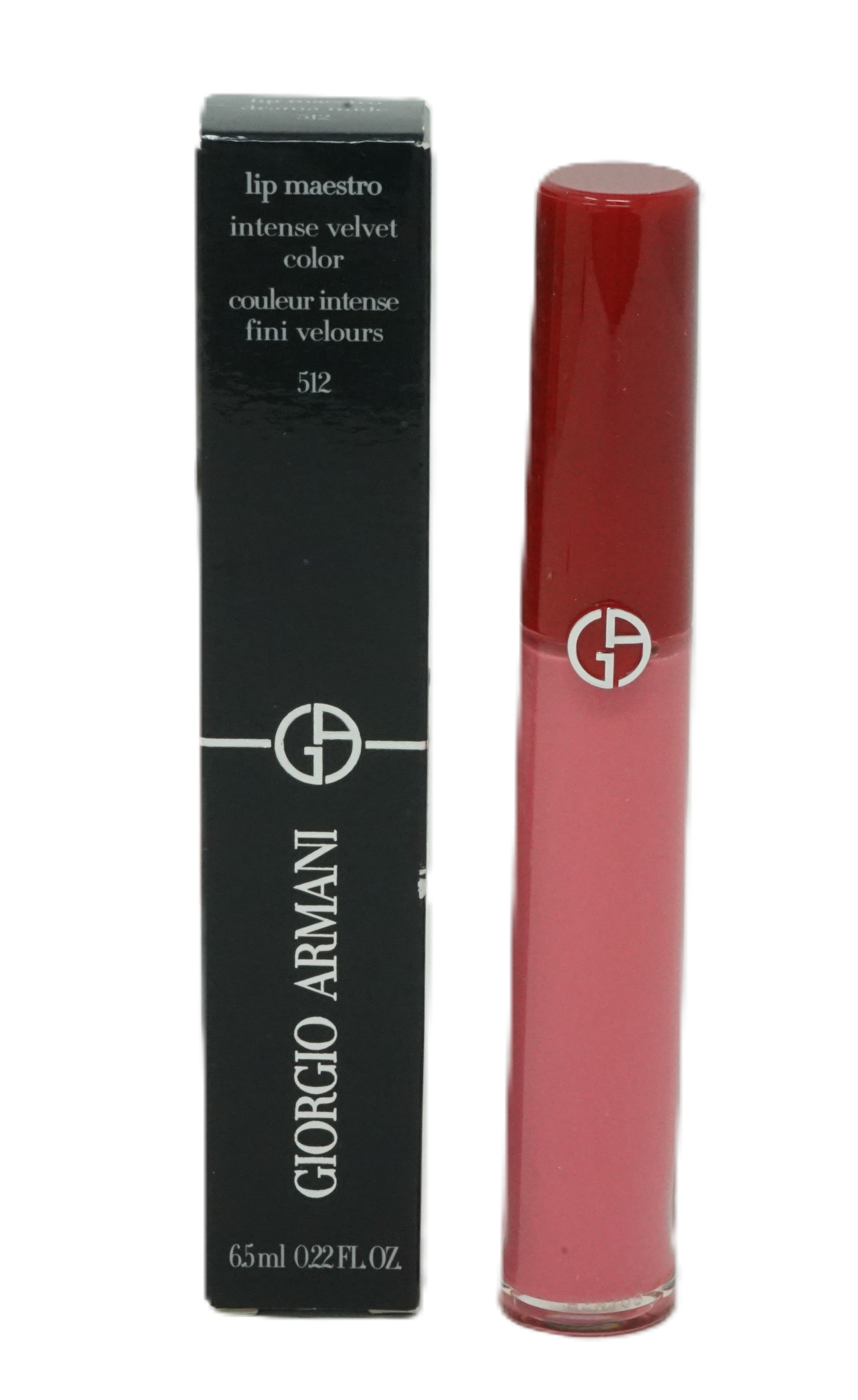 Giorgio Armani lip maestro intense velvet color 6,5 ml drama nude 512