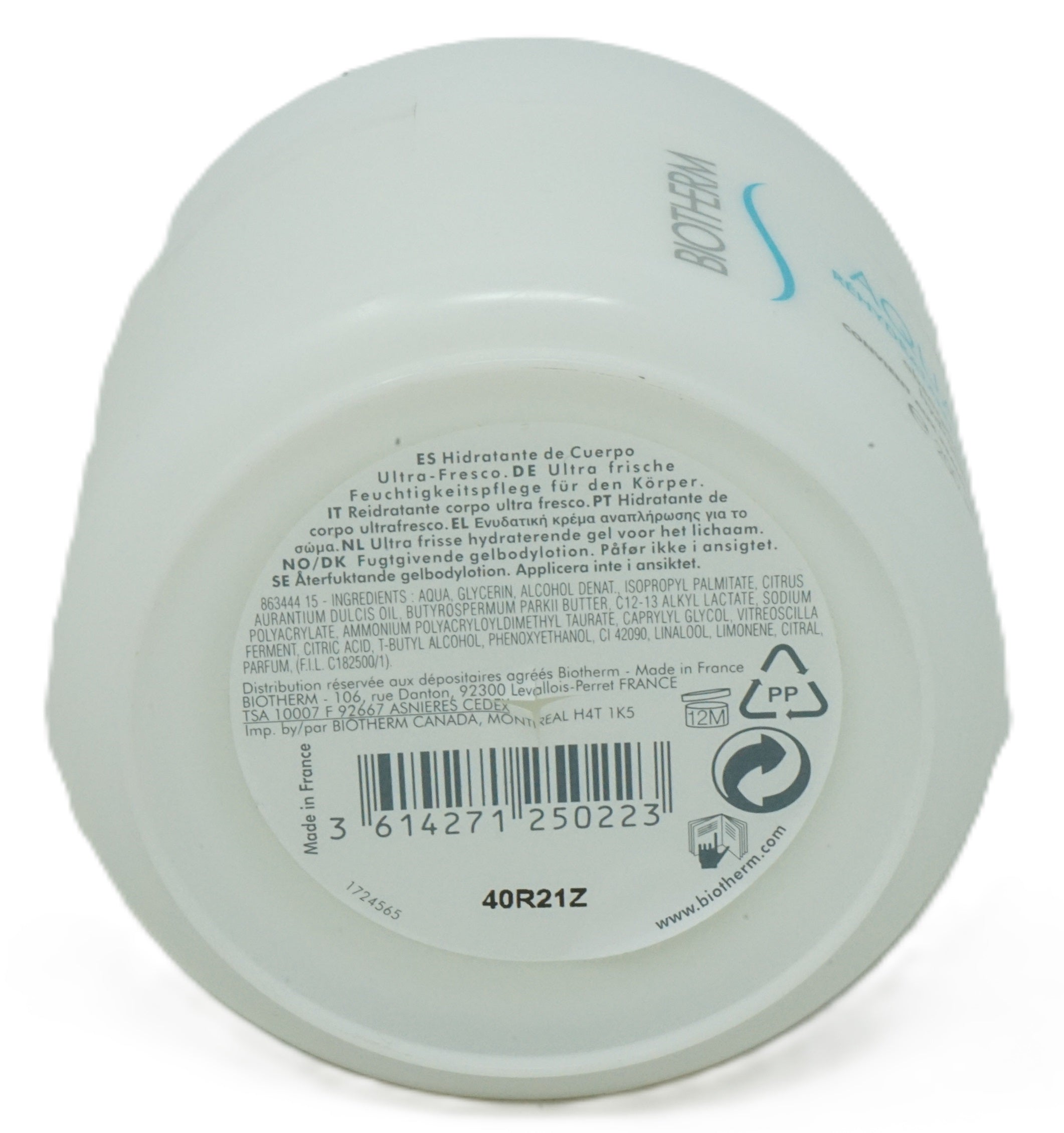 Biotherm Aqua-Gelée Ultra fresh body Replenisher 200 ml