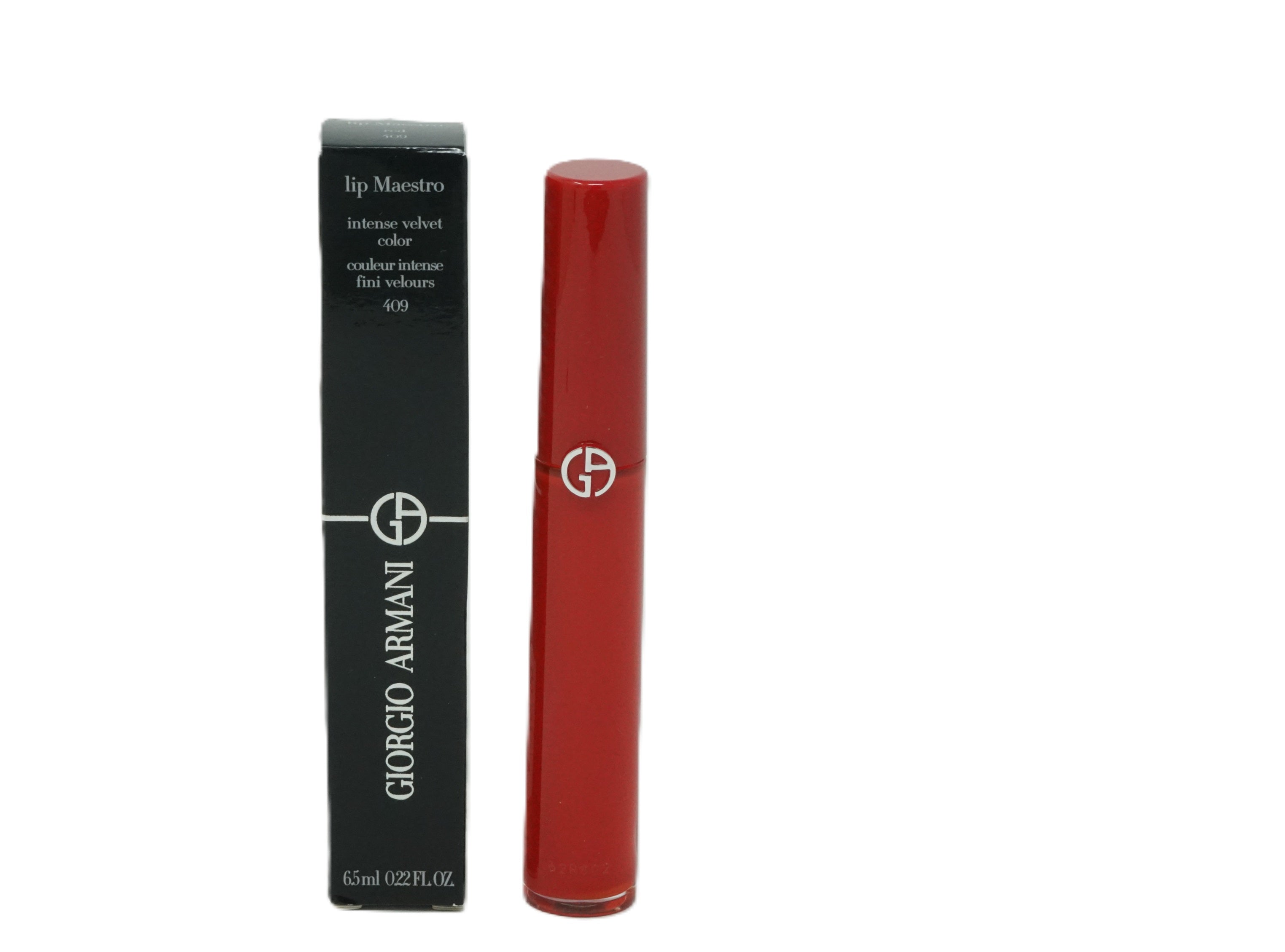 Giorgio Armani lip maestro intense velvet color 6,5 ml red 409